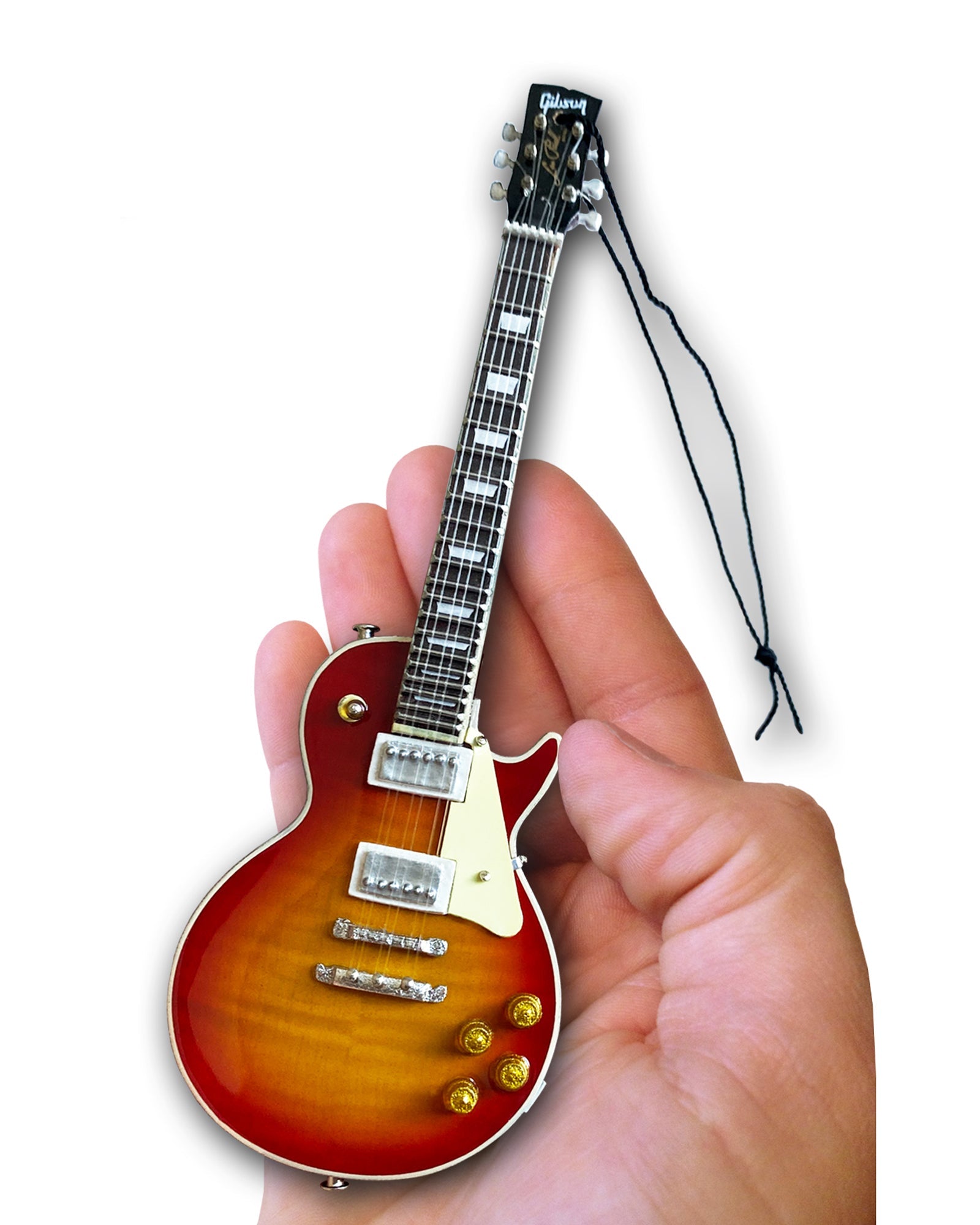 6" Gibson 1959 Les Paul Standard Cherry Sunburst Guitar Holiday Ornament - Randy's LLC
