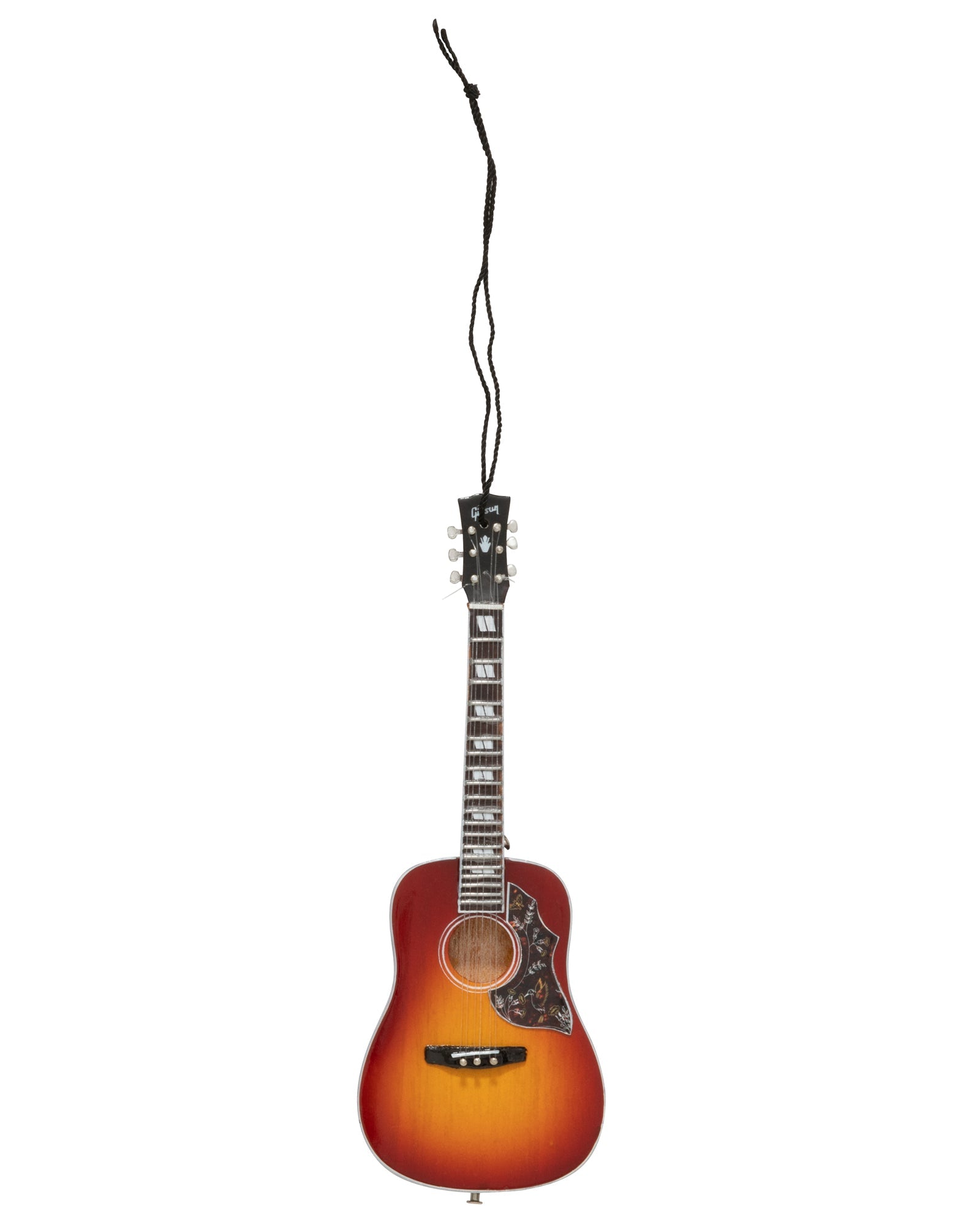 6" Gibson Hummingbird Vintage Cherry Sunburst Ornament - Randy's LLC