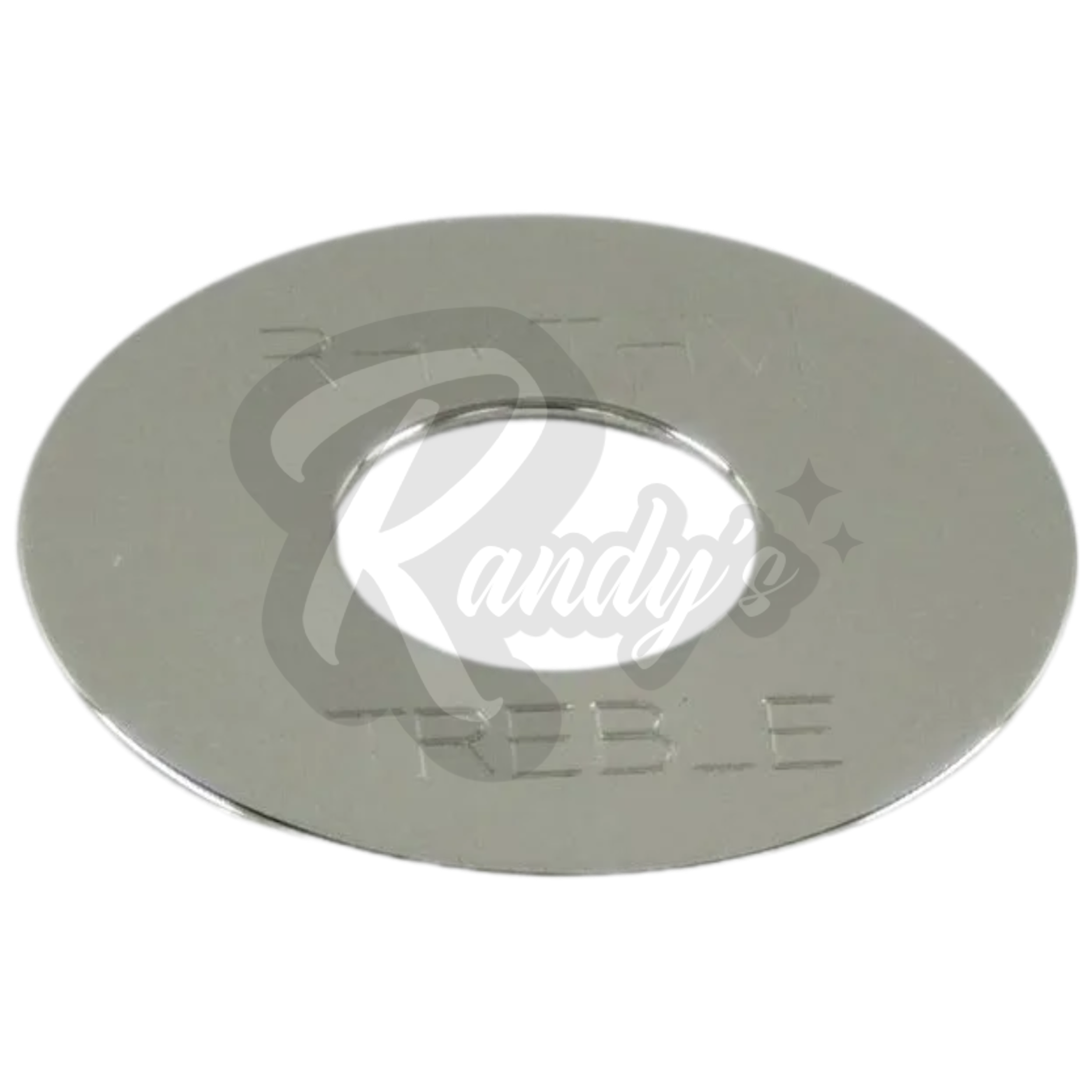 Engraved  3-Way Toggle Switch Washer "Poker Chip" (Rhythm/Treble) - Fits Gibson® - Randy's LLC