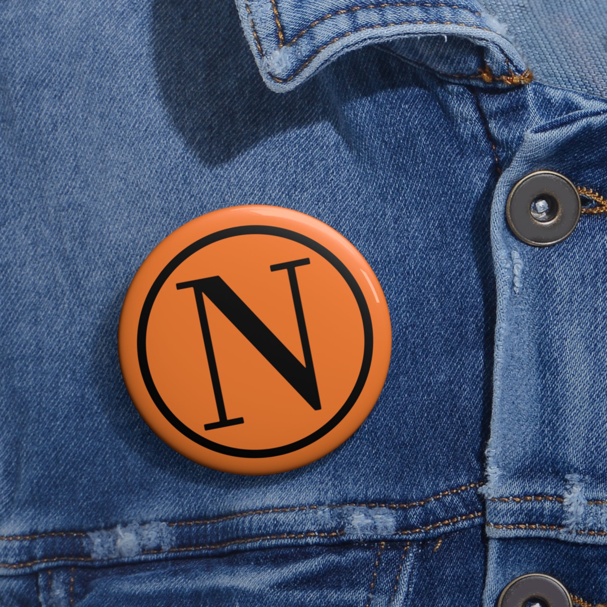 Monogram N Guitar Strap Button Pin - Randy's LLC