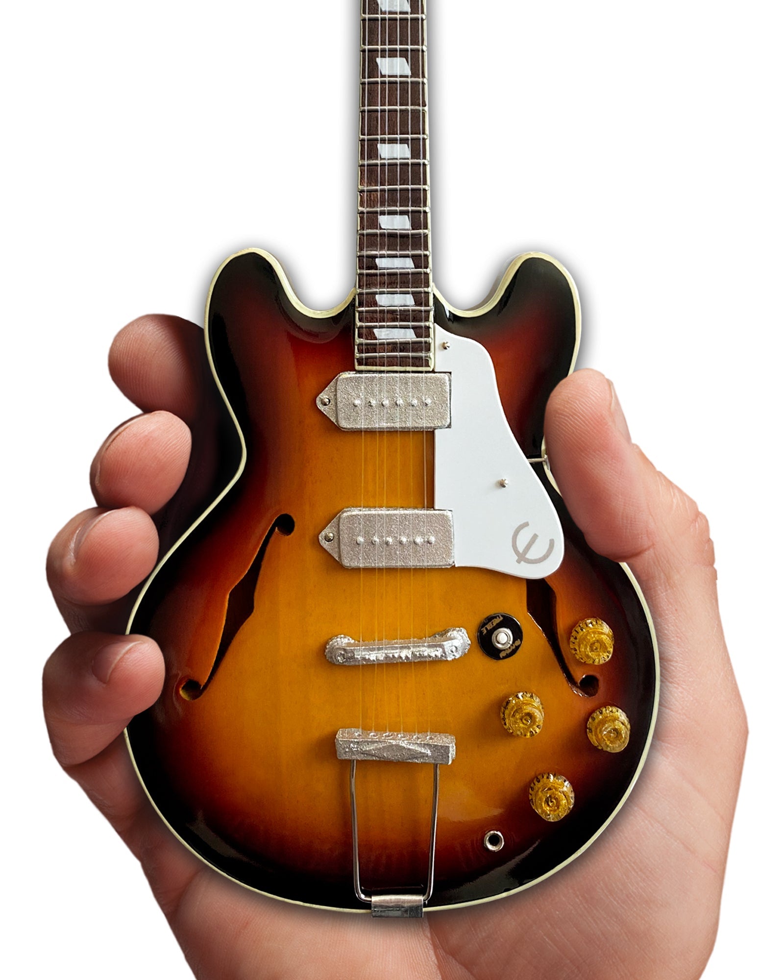 Epiphone 1965 Casino Sunburst 1:4 Scale Miniature Guitar Model - Randy's LLC