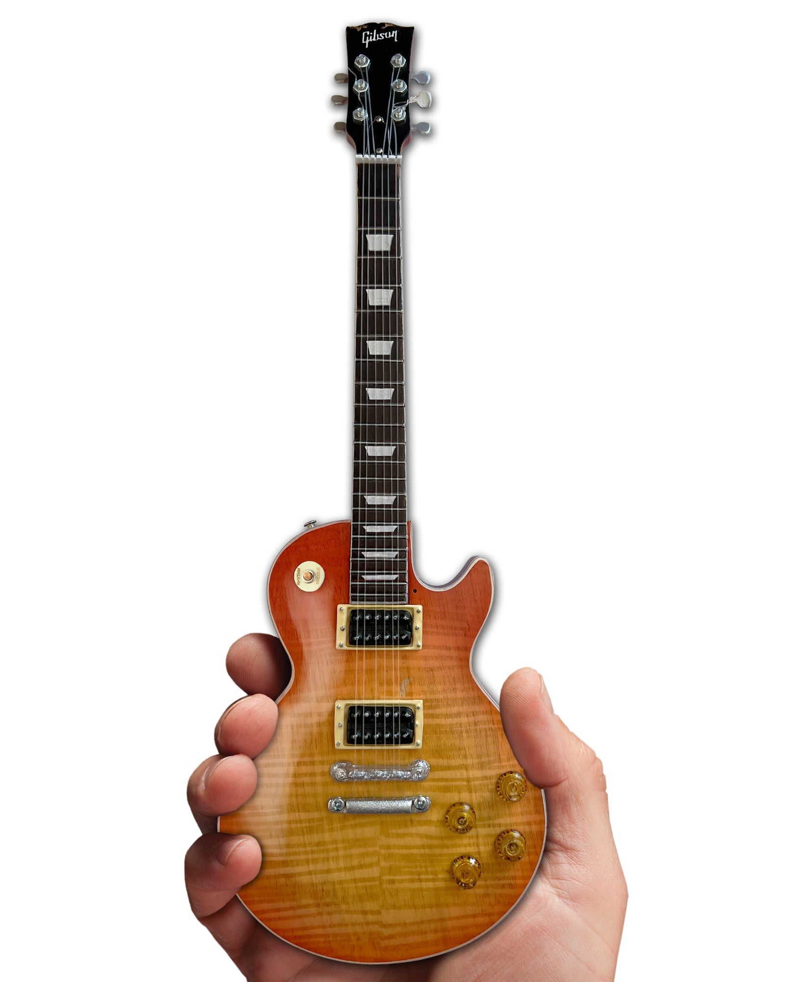 Duane Allman 1959 Gibson Les Paul Cherry Sunburst Miniature Guitar Model - Randy's LLC