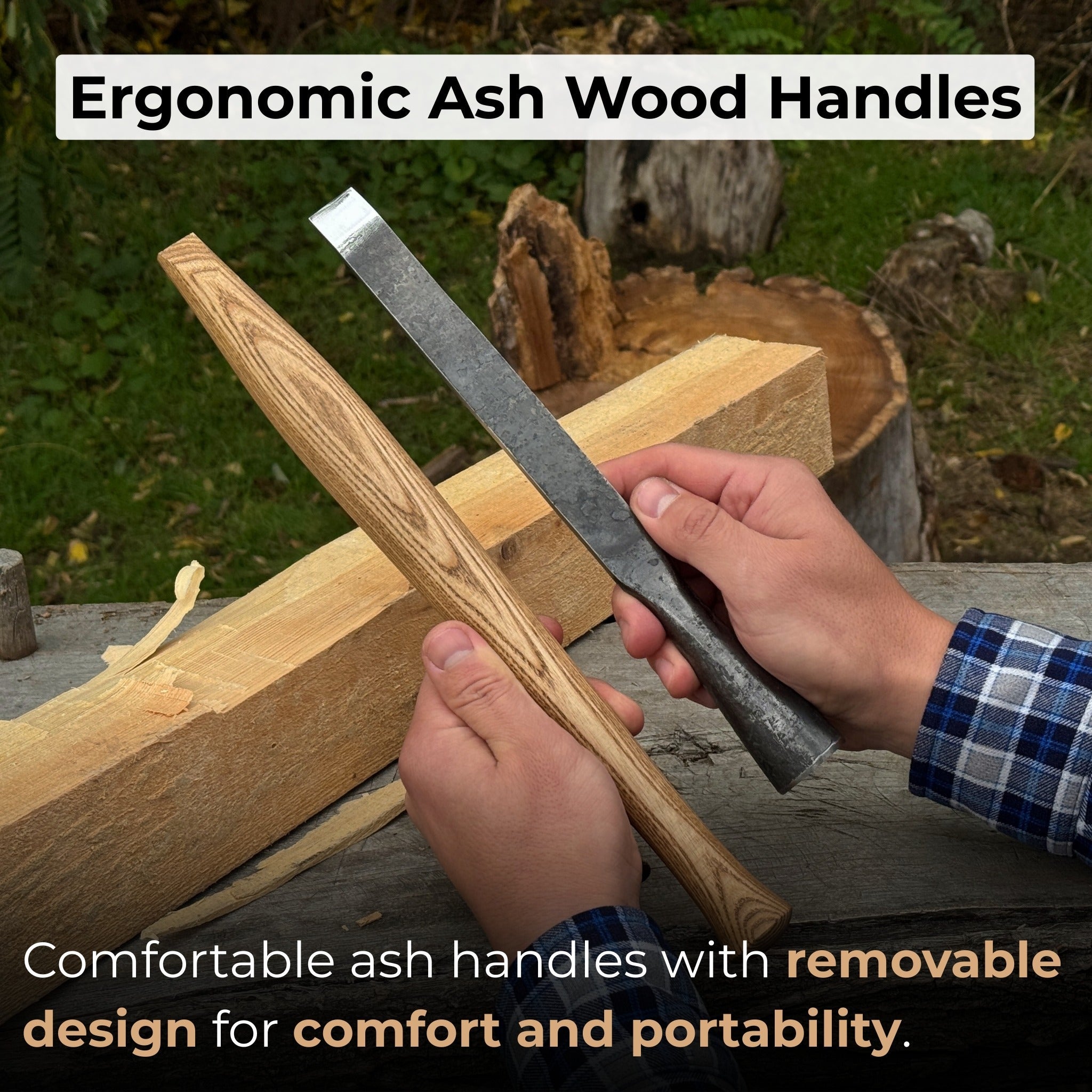 3-Piece Carpenters Slick Chisel Set - Randy's LLC