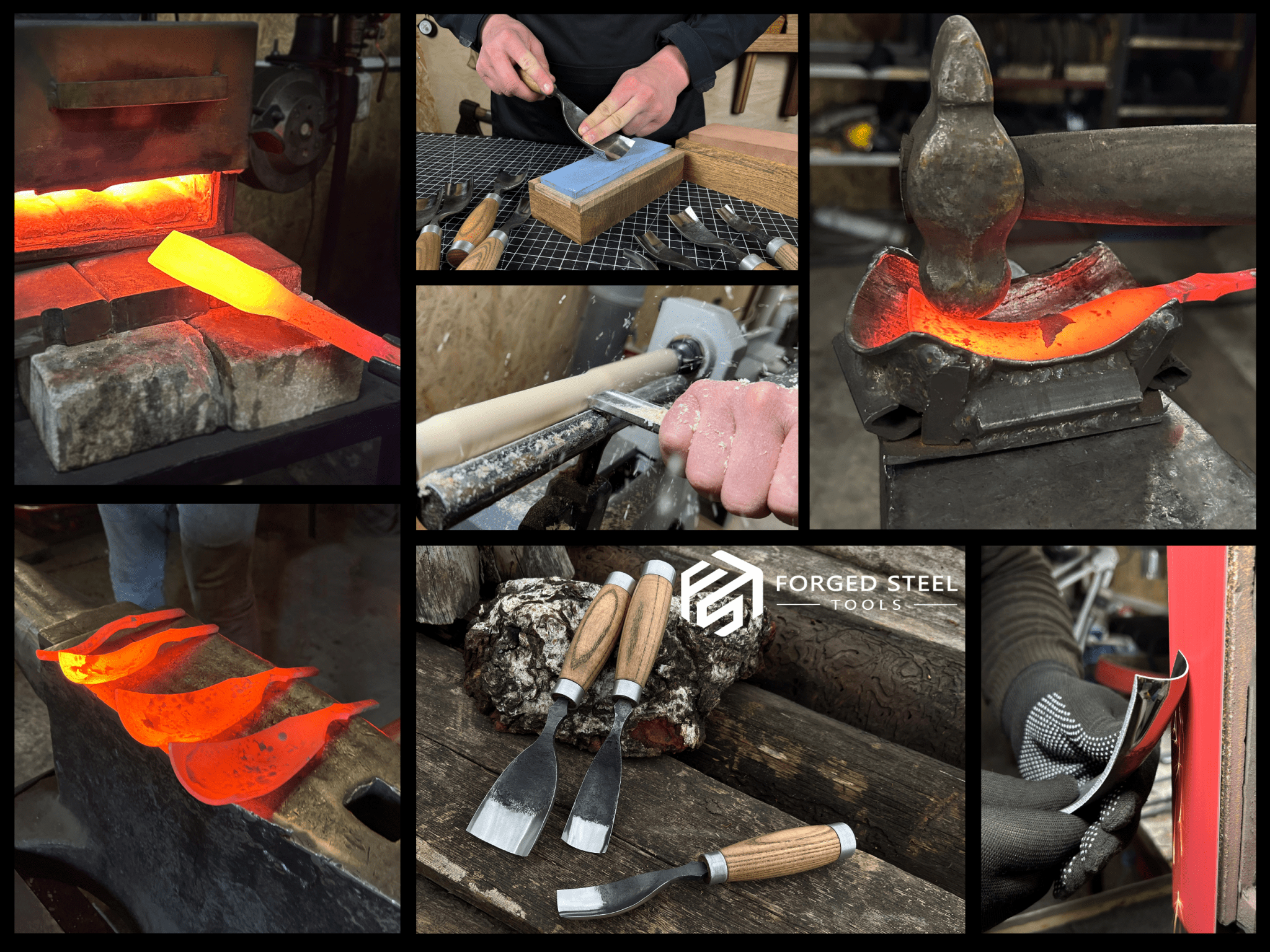 3-Piece Bent Gouge Set - Randy's LLC