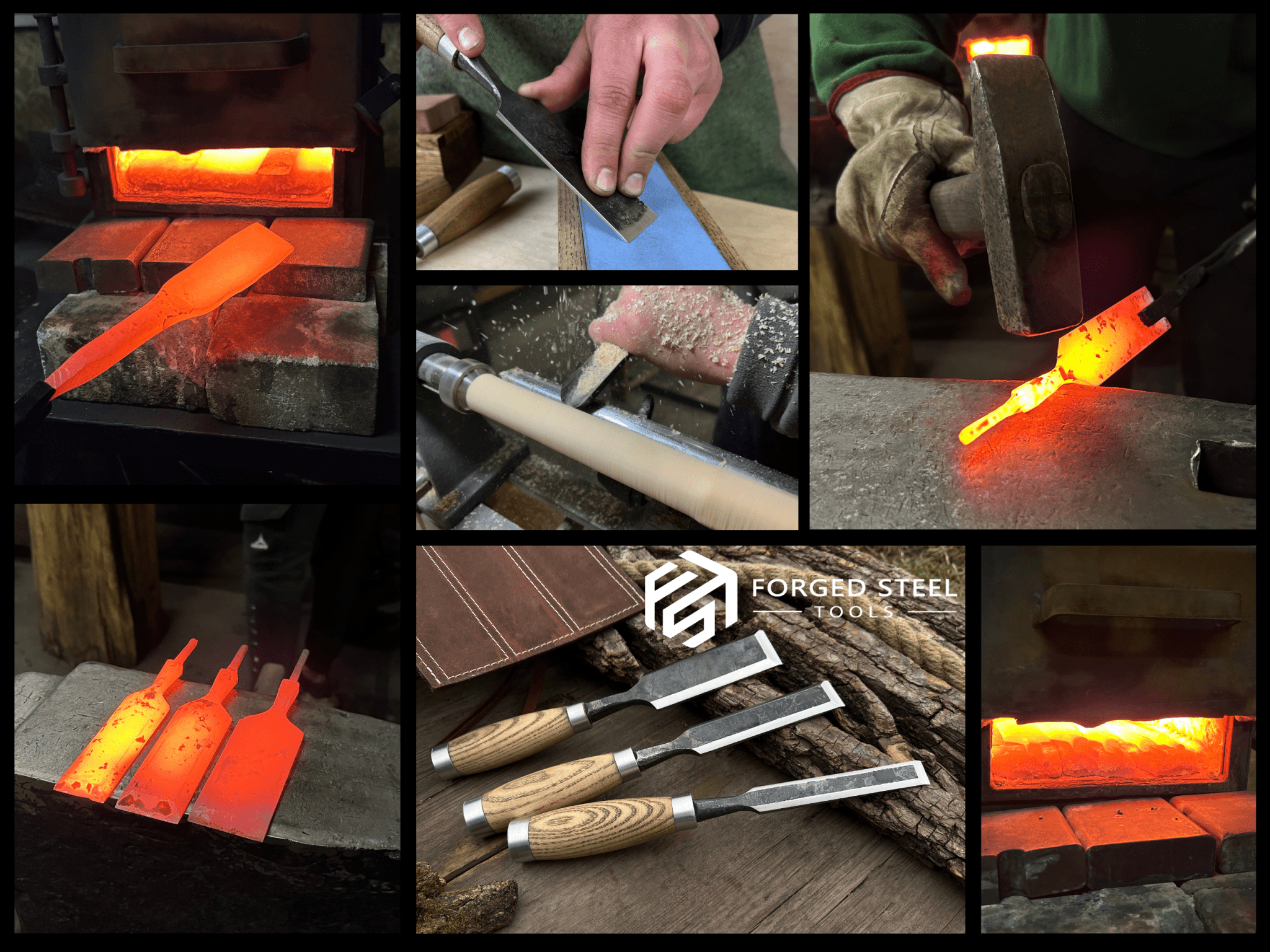 3-Piece Wood Carving Chisel Set - Randy's LLC