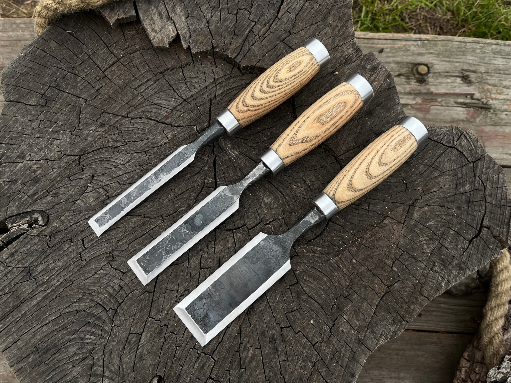 3-Piece Wood Carving Chisel Set - Randy's LLC