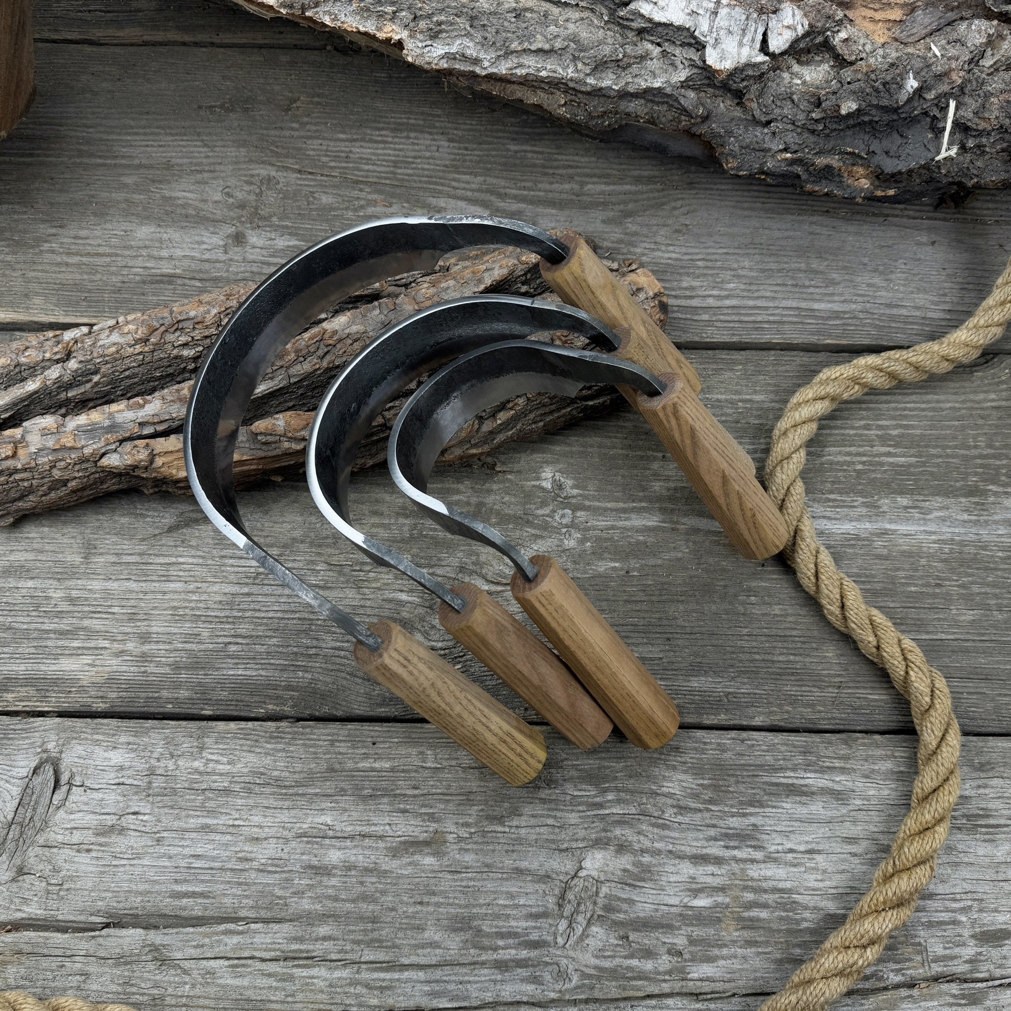 3-Piece Inshave (Half-Rounded Drawknife) Set - Randy's LLC