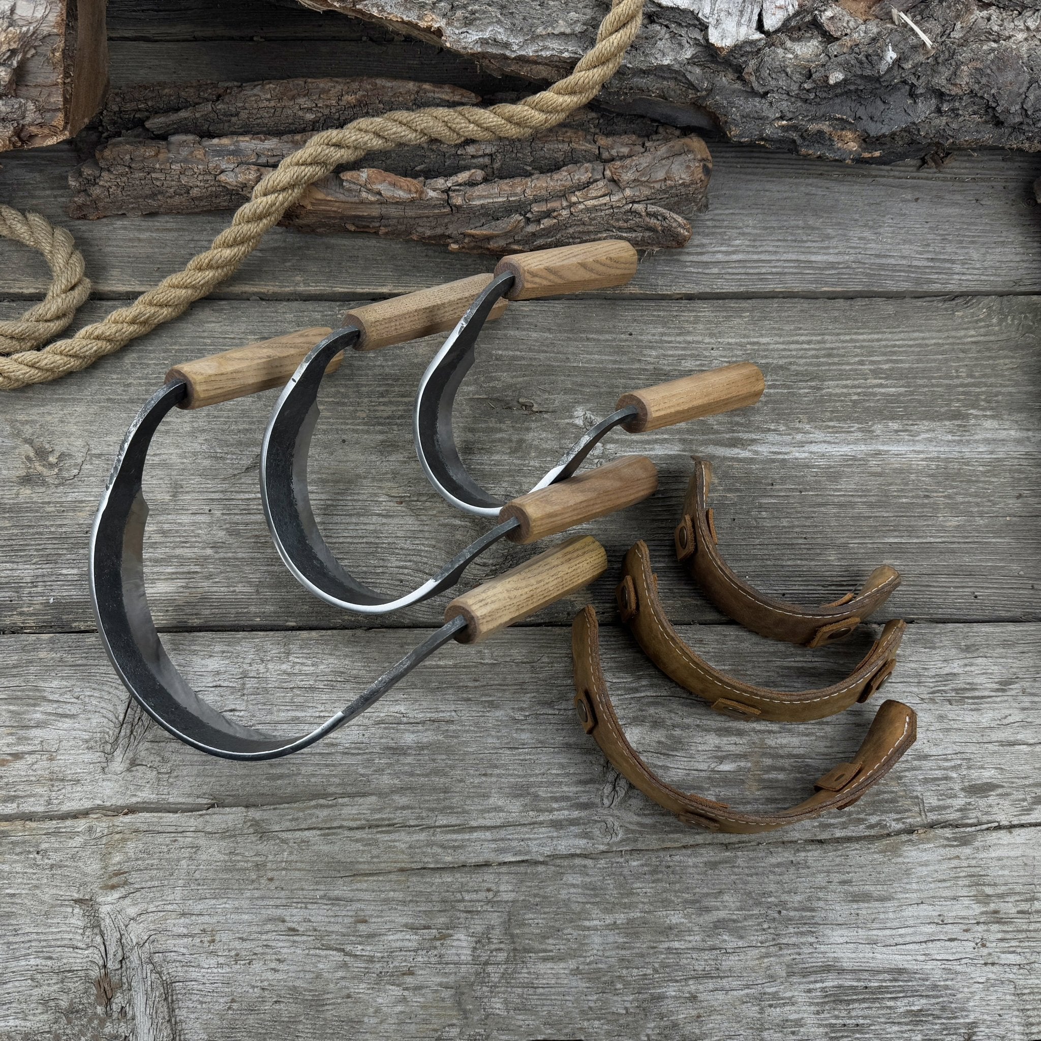 3-Piece Inshave (Half-Rounded Drawknife) Set - Randy's LLC