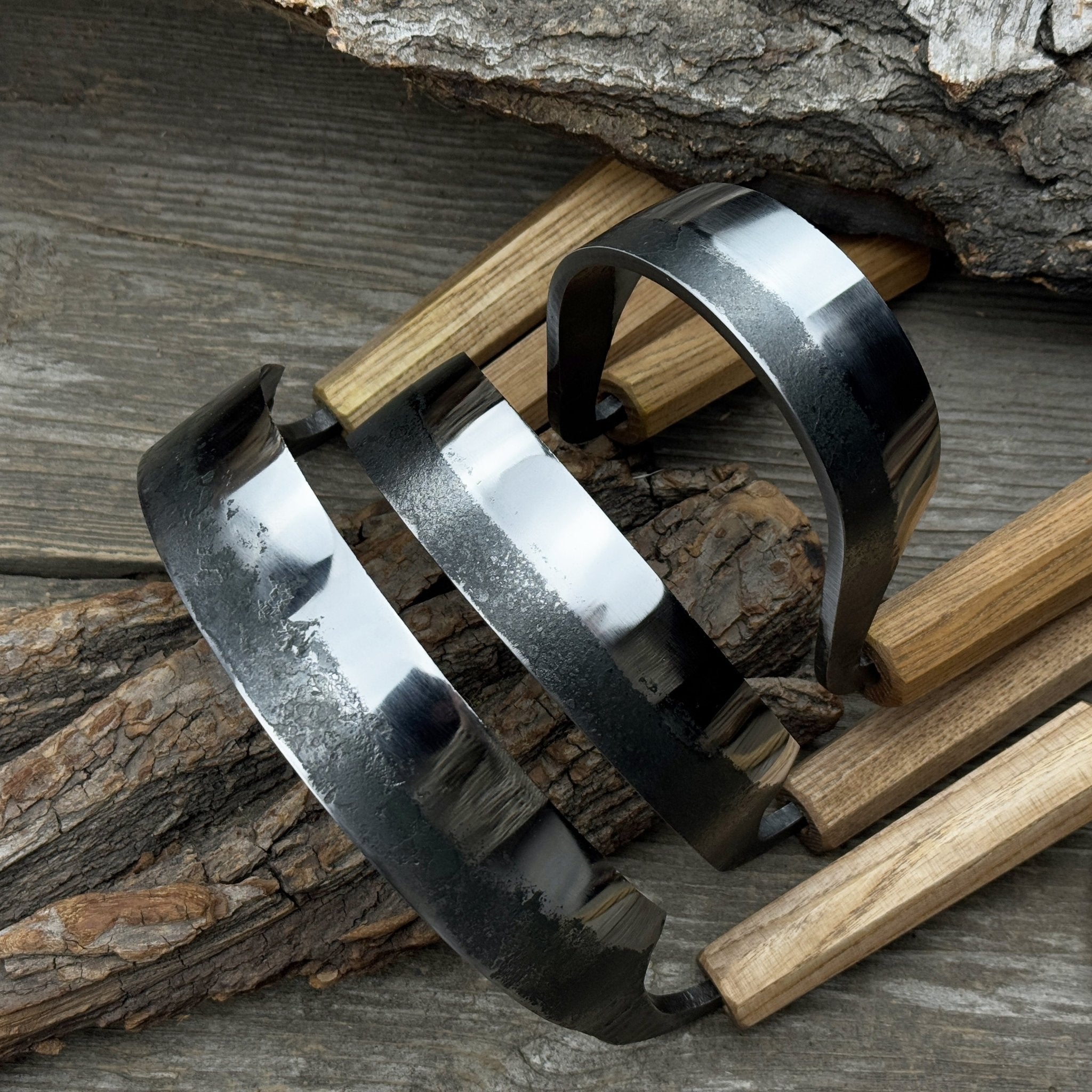 3-Piece Inshave (Half-Rounded Drawknife) Set - Randy's LLC