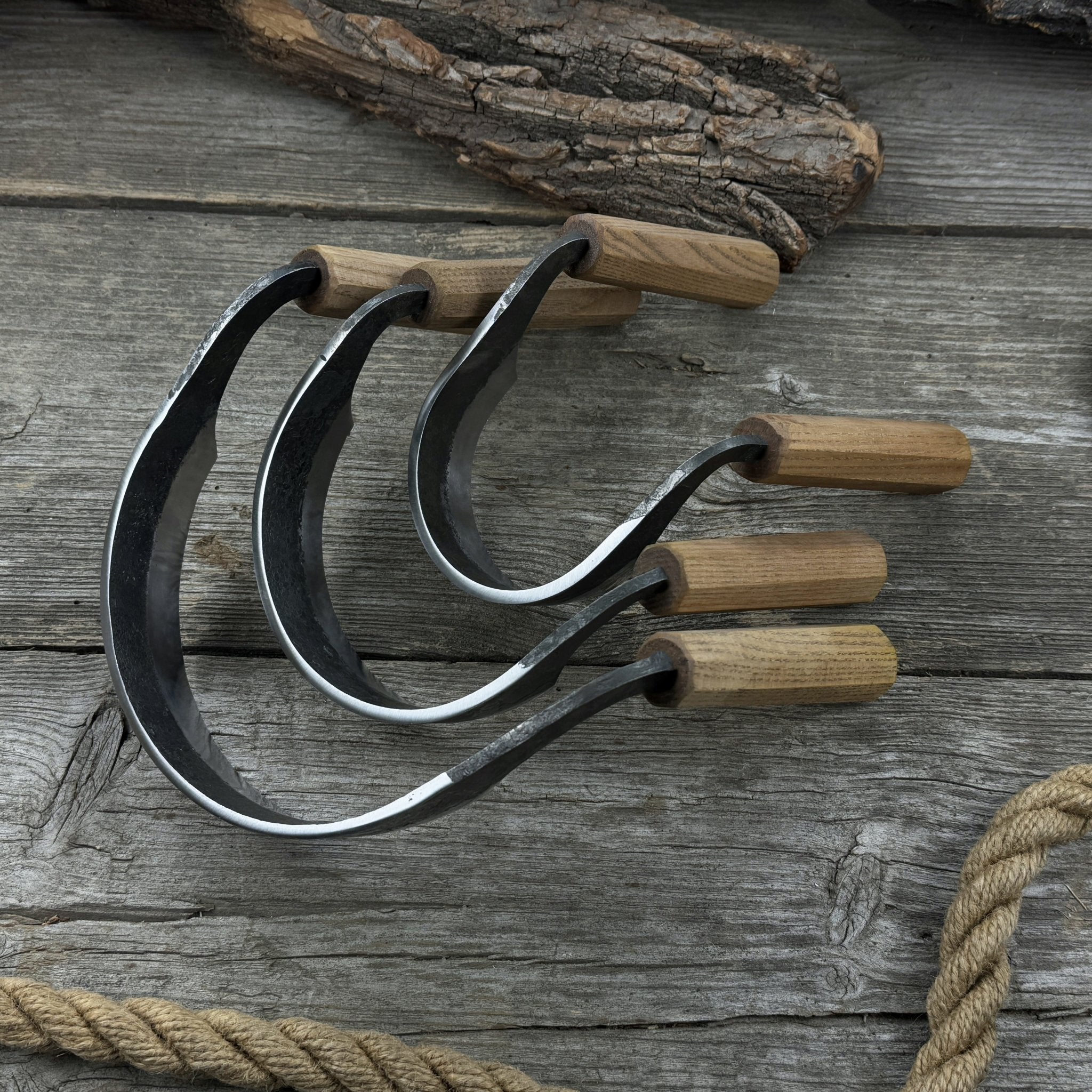 3-Piece Inshave (Half-Rounded Drawknife) Set - Randy's LLC