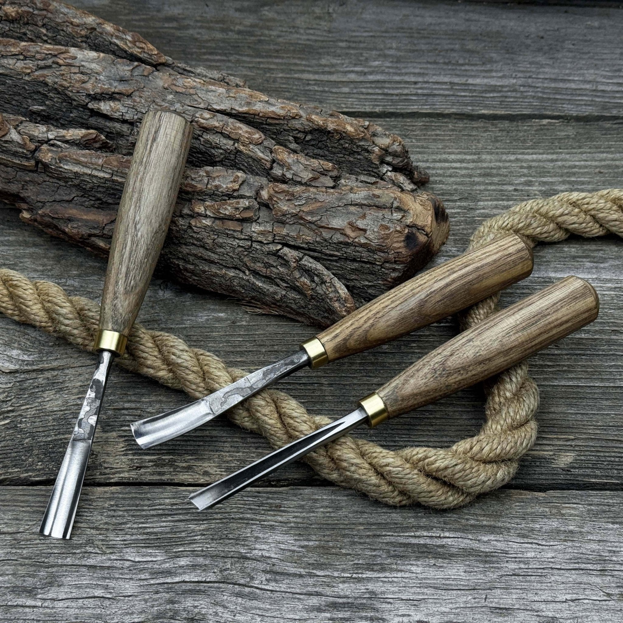 3-Piece Wood Carving Chisel & Gouge Set - Randy's LLC