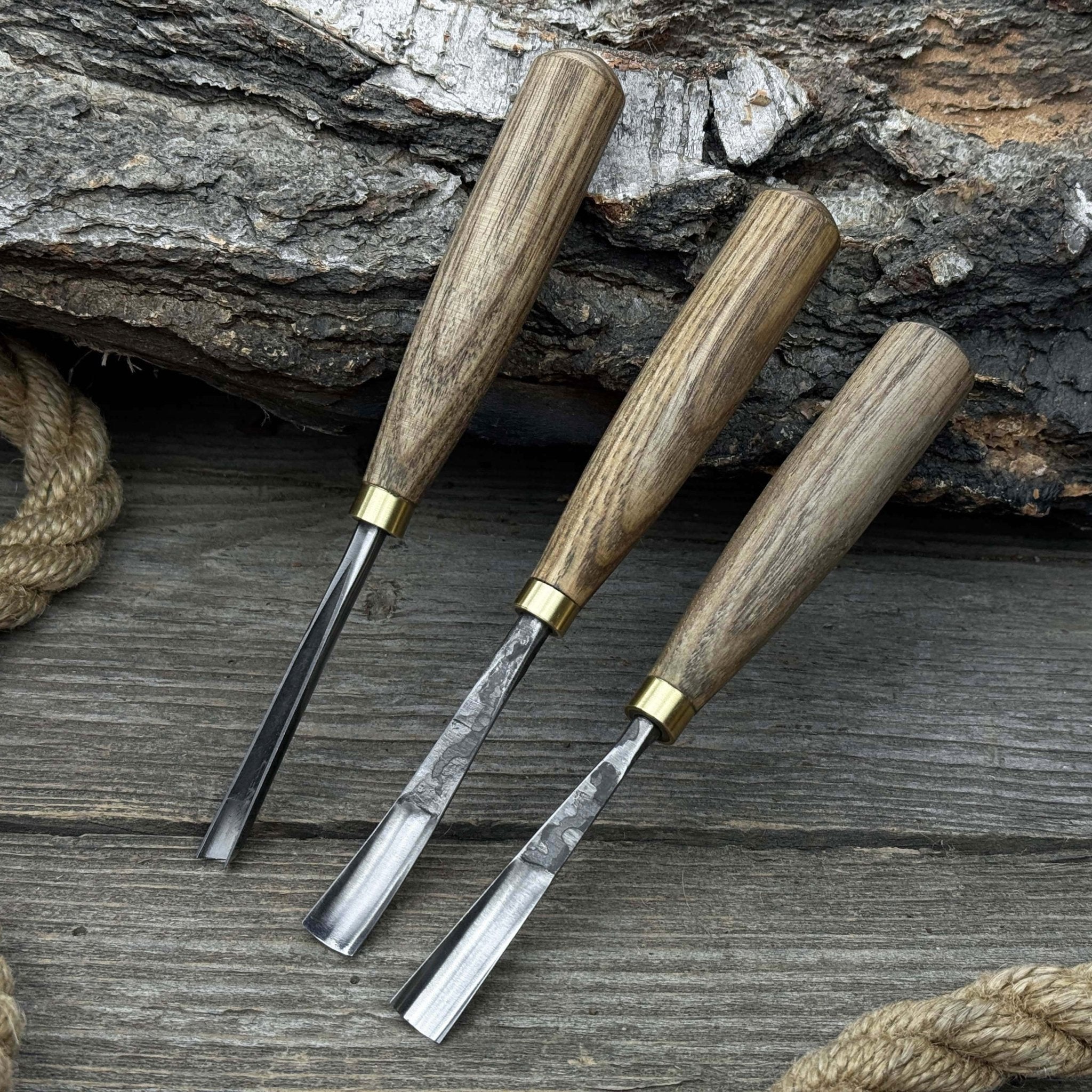 3-Piece Wood Carving Chisel & Gouge Set - Randy's LLC