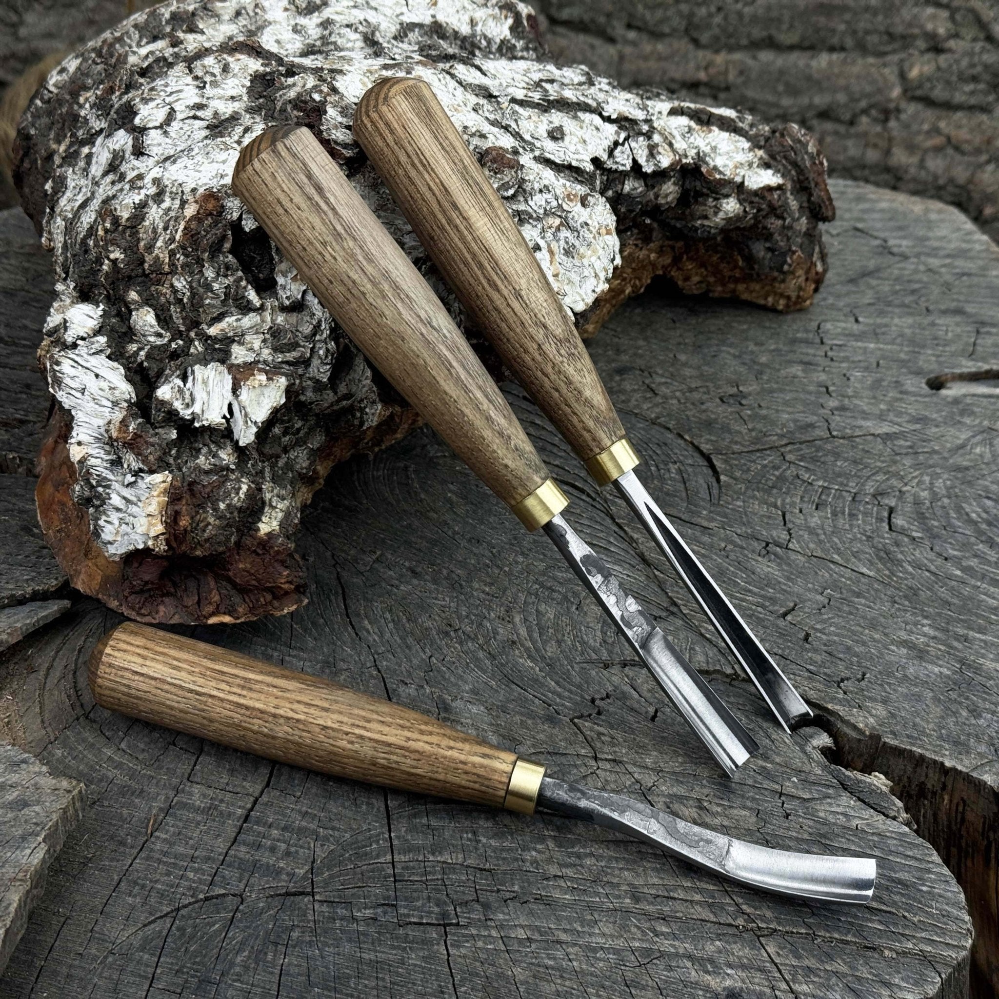 3-Piece Wood Carving Chisel & Gouge Set - Randy's LLC