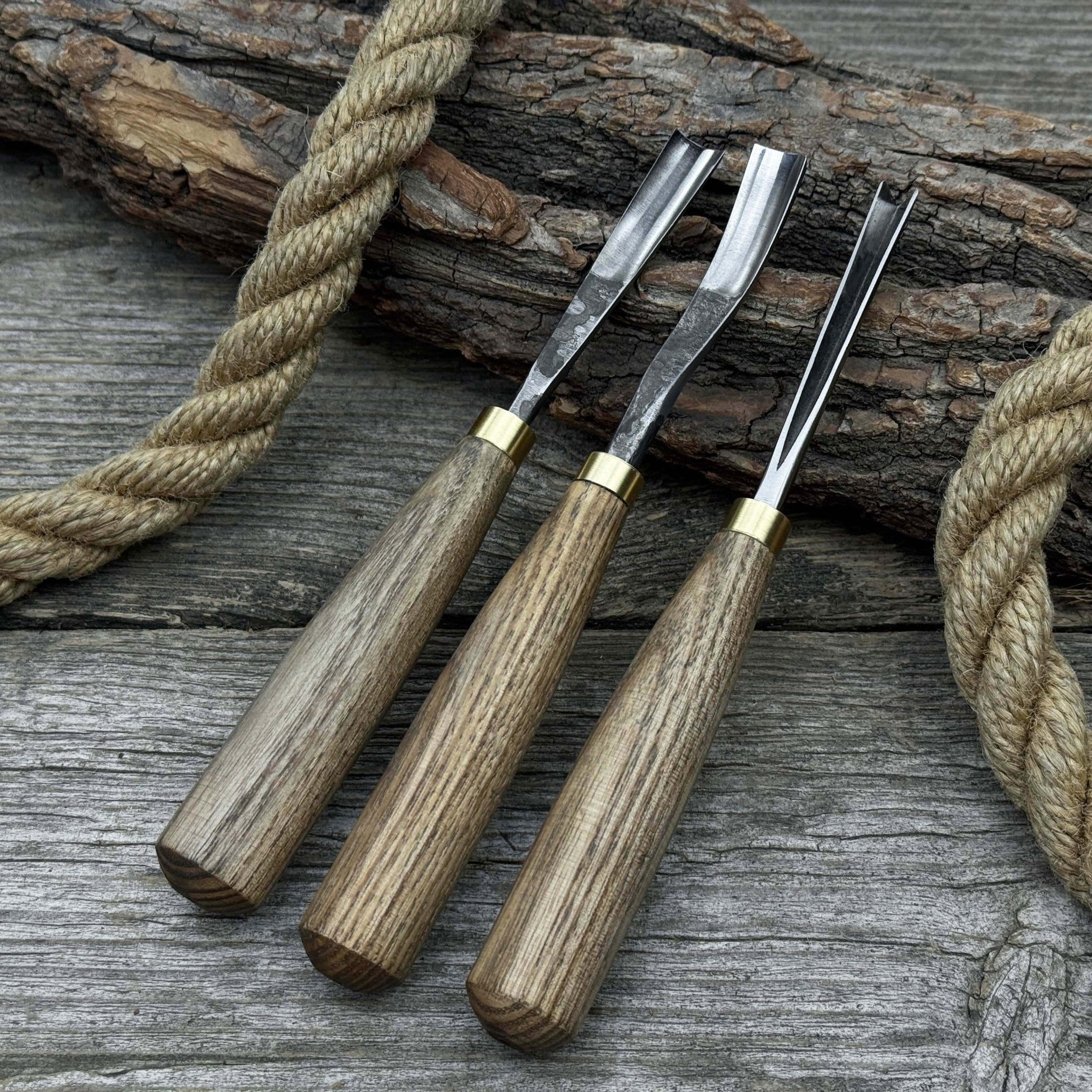 3-Piece Wood Carving Chisel & Gouge Set - Randy's LLC