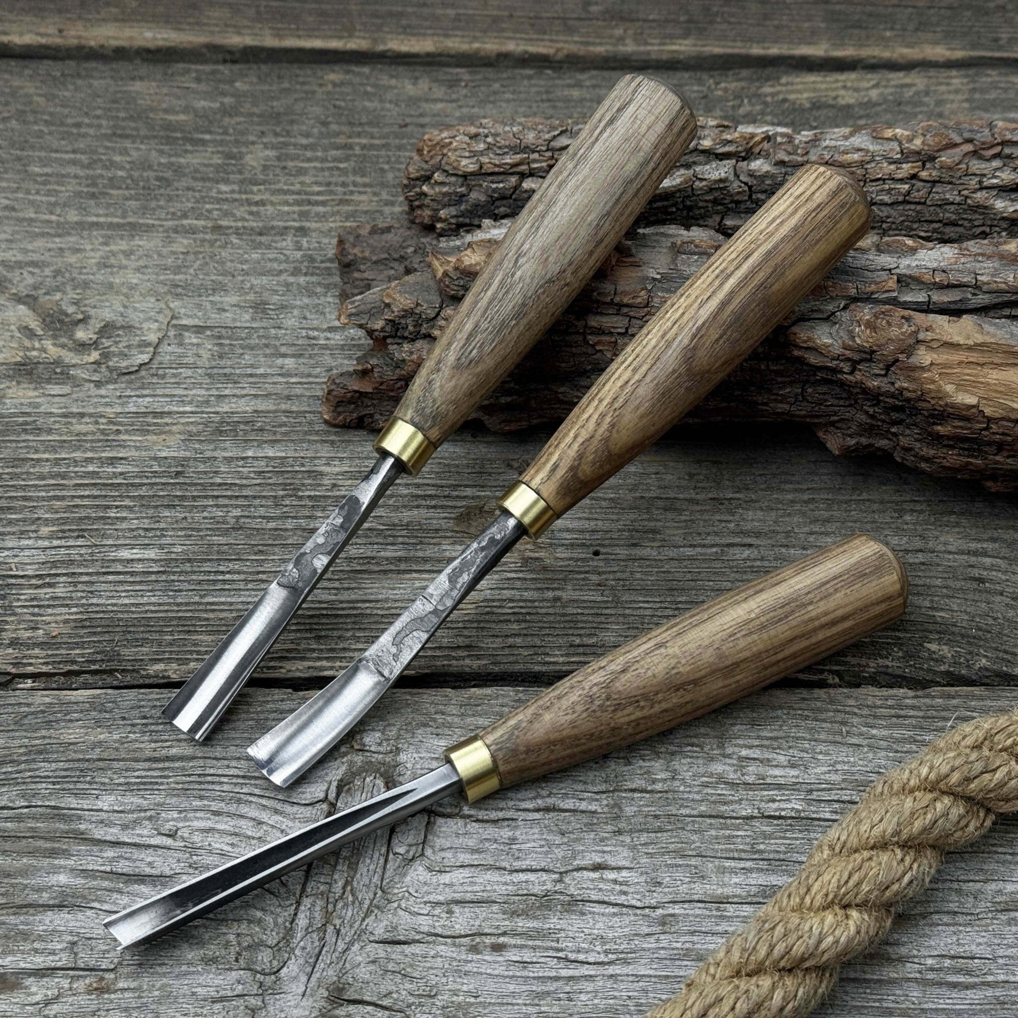 3-Piece Wood Carving Chisel & Gouge Set - Randy's LLC