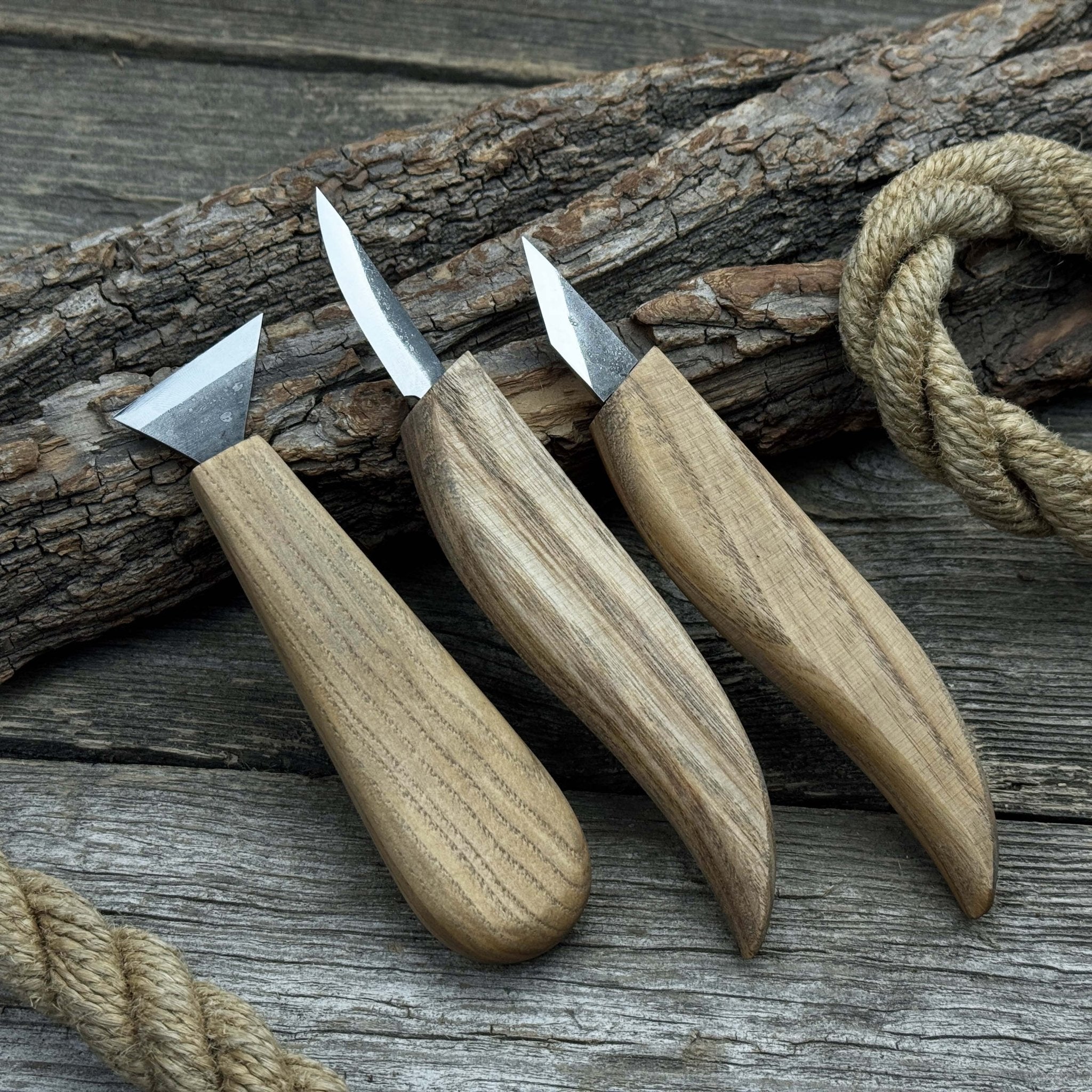 3-Piece Wood Carving Knife Set - Randy's LLC