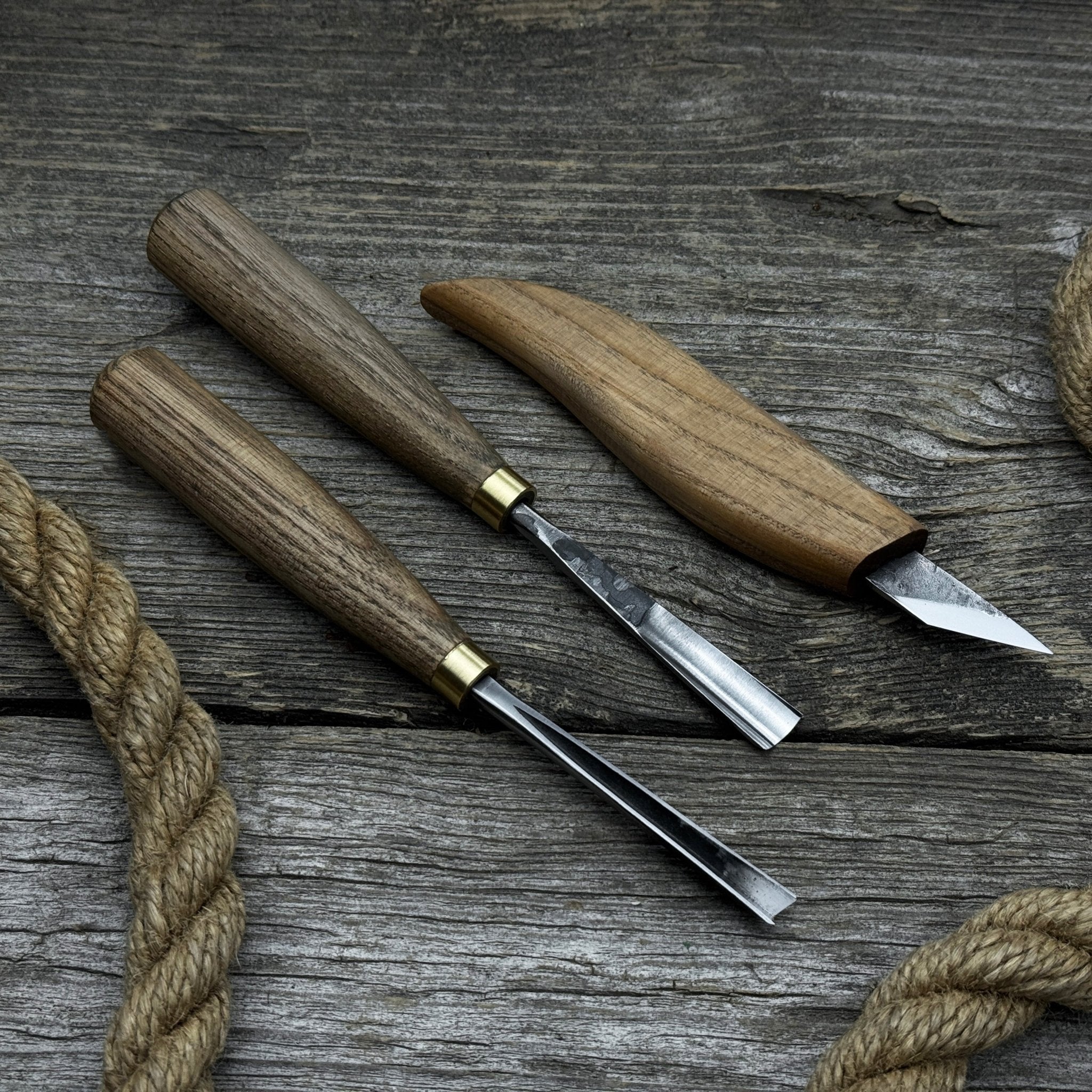 3-Piece Wood Carving Tool Set – For Geometric, Detail & Relief Carving - Randy's LLC