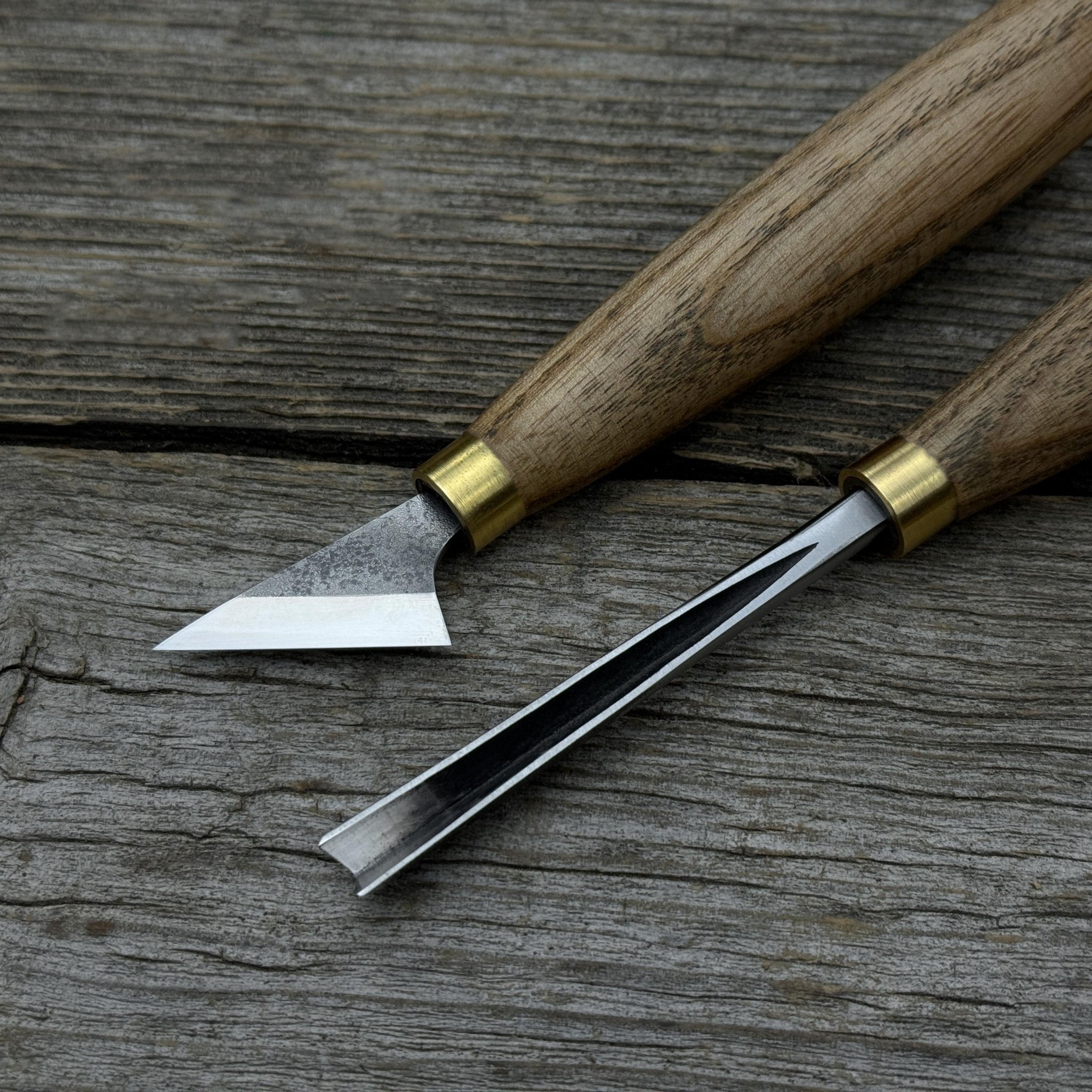 3-Piece Wood Carving Tool Set with Leather Case - Randy's LLC