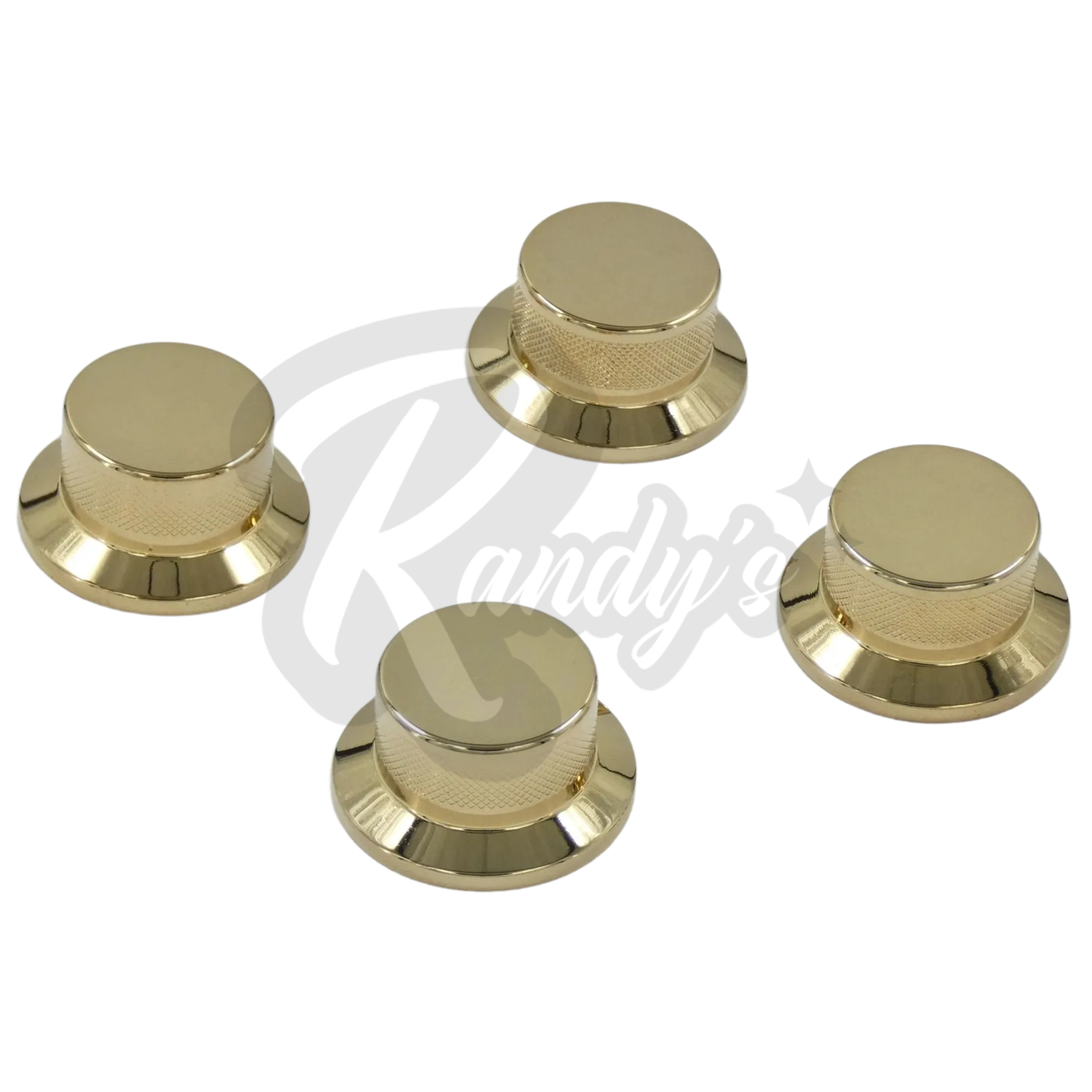 Flat Top Hat Knobs (4-Pack) - Fits Gibson® Les Paul® Goddess - Randy's LLC