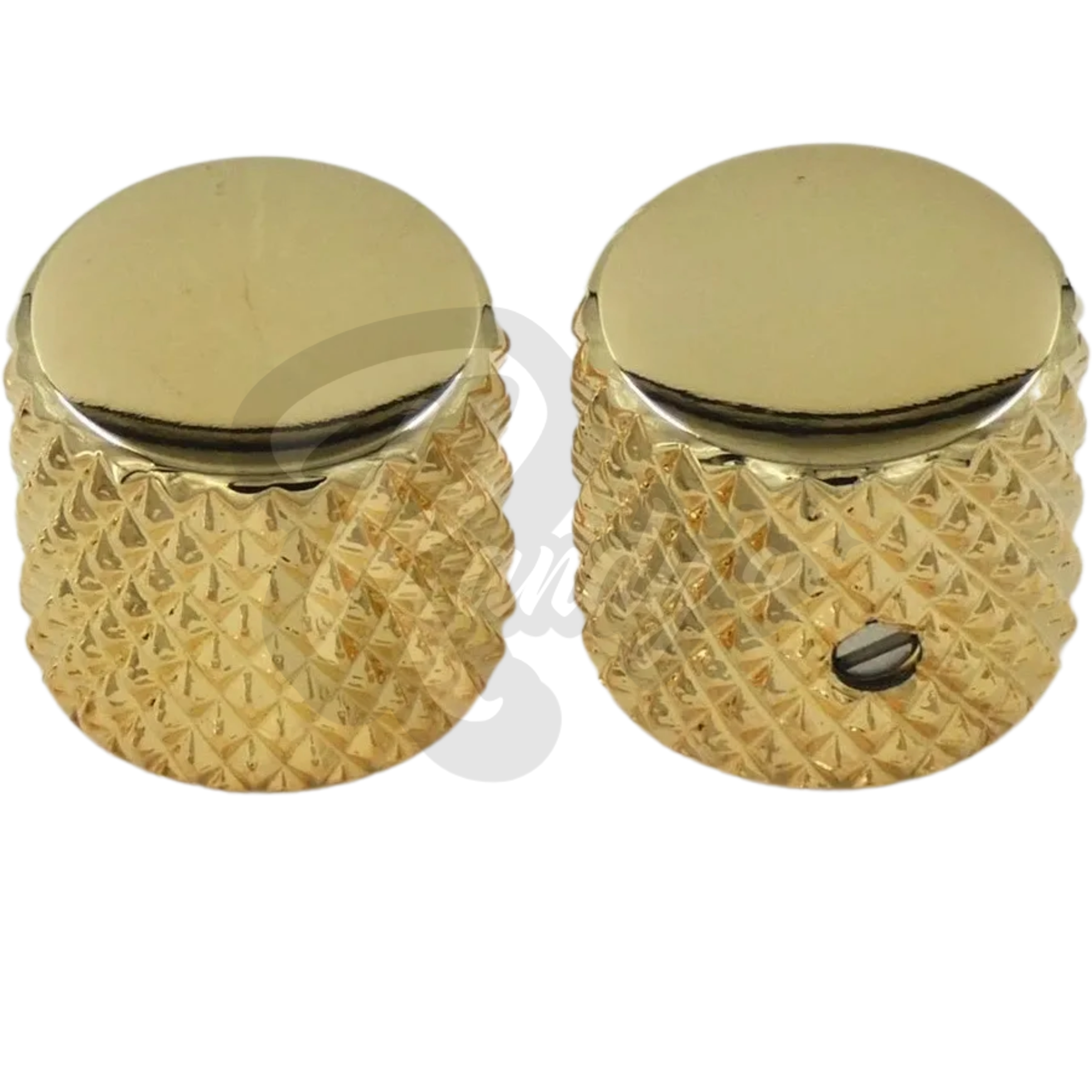 (Contemporary Series) Heavy Knurled Flat Top Telecaster® Knobs - Fits Fender® Tele® - Randy's LLC