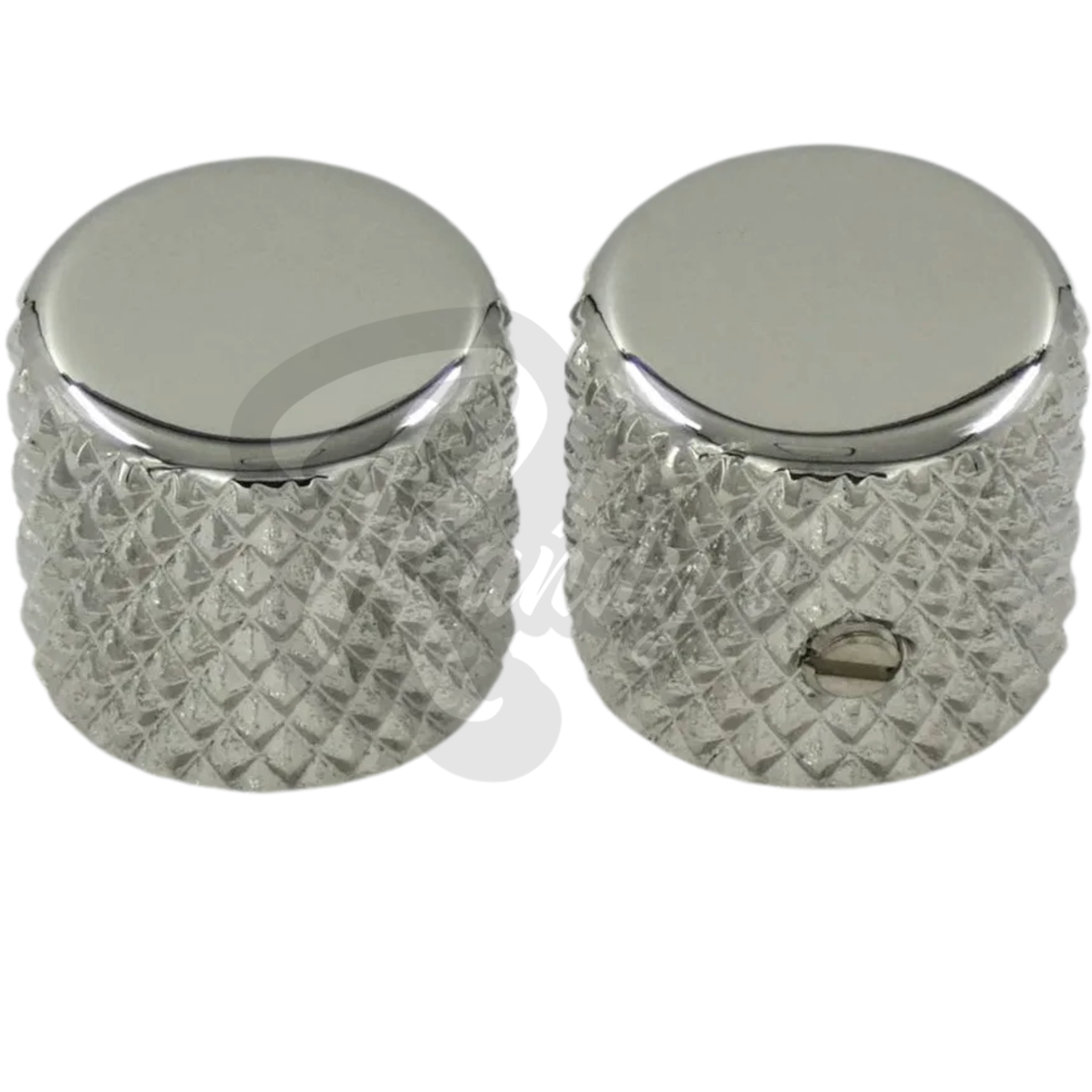 (Contemporary Series) Heavy Knurled Flat Top Telecaster® Knobs - Fits Fender® Tele® - Randy's LLC