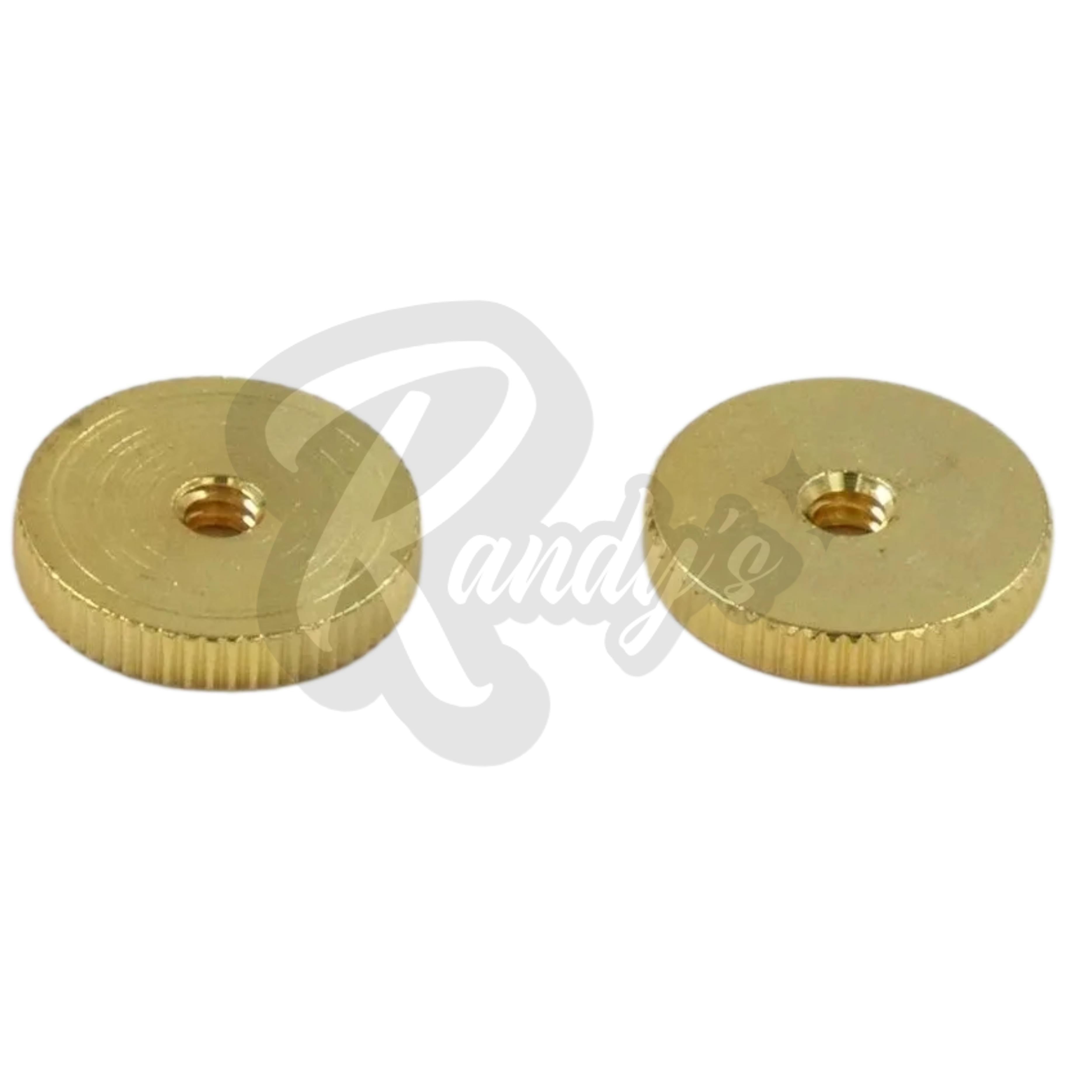 (Contemporary Series) ABR-1 Bridge Post Thumbwheels (Fine Knurl) - Fits Gibson® - Randy's LLC