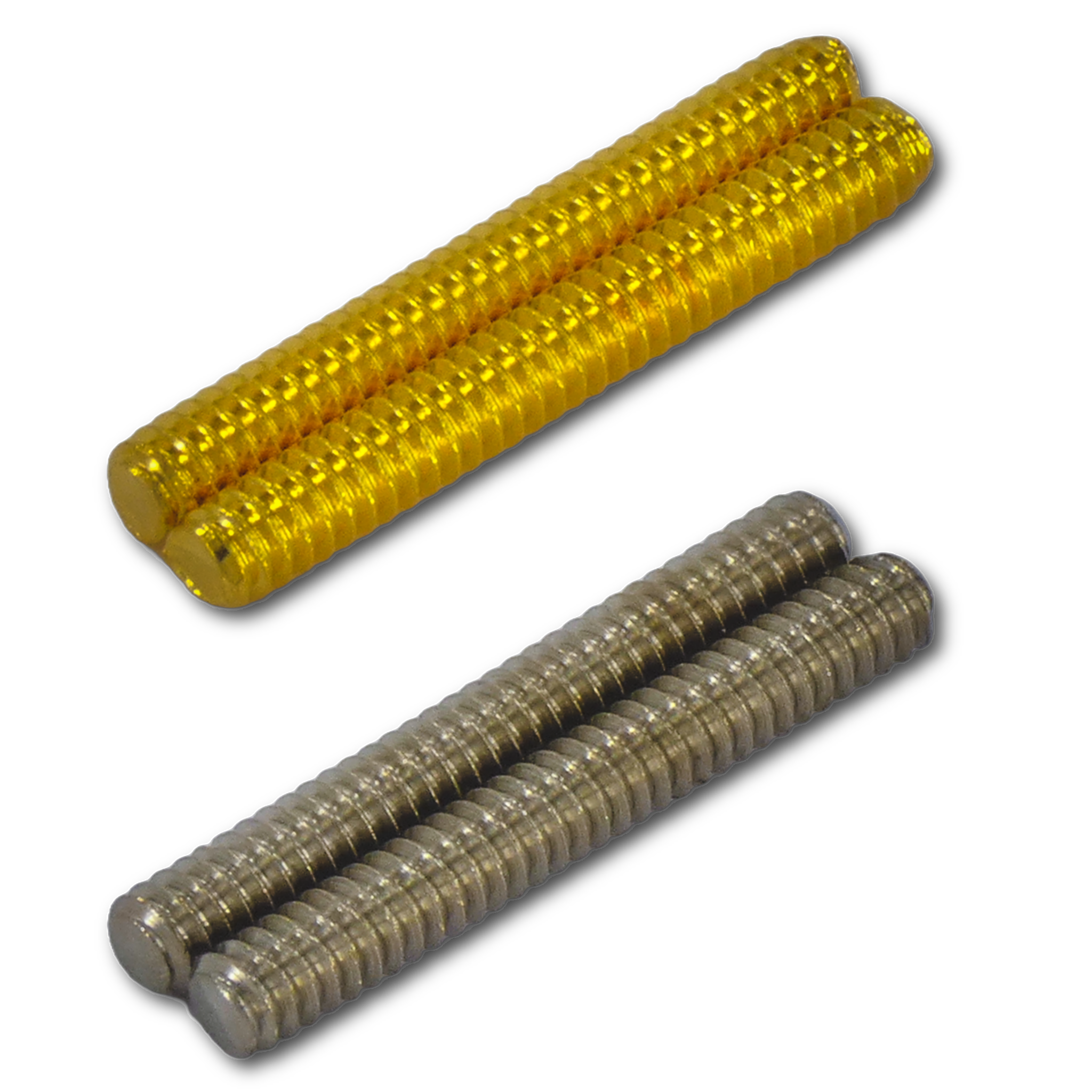 ABR-1 Thumbwheel Bridge Posts (Brass) - Fits Gibson® - Randy's LLC