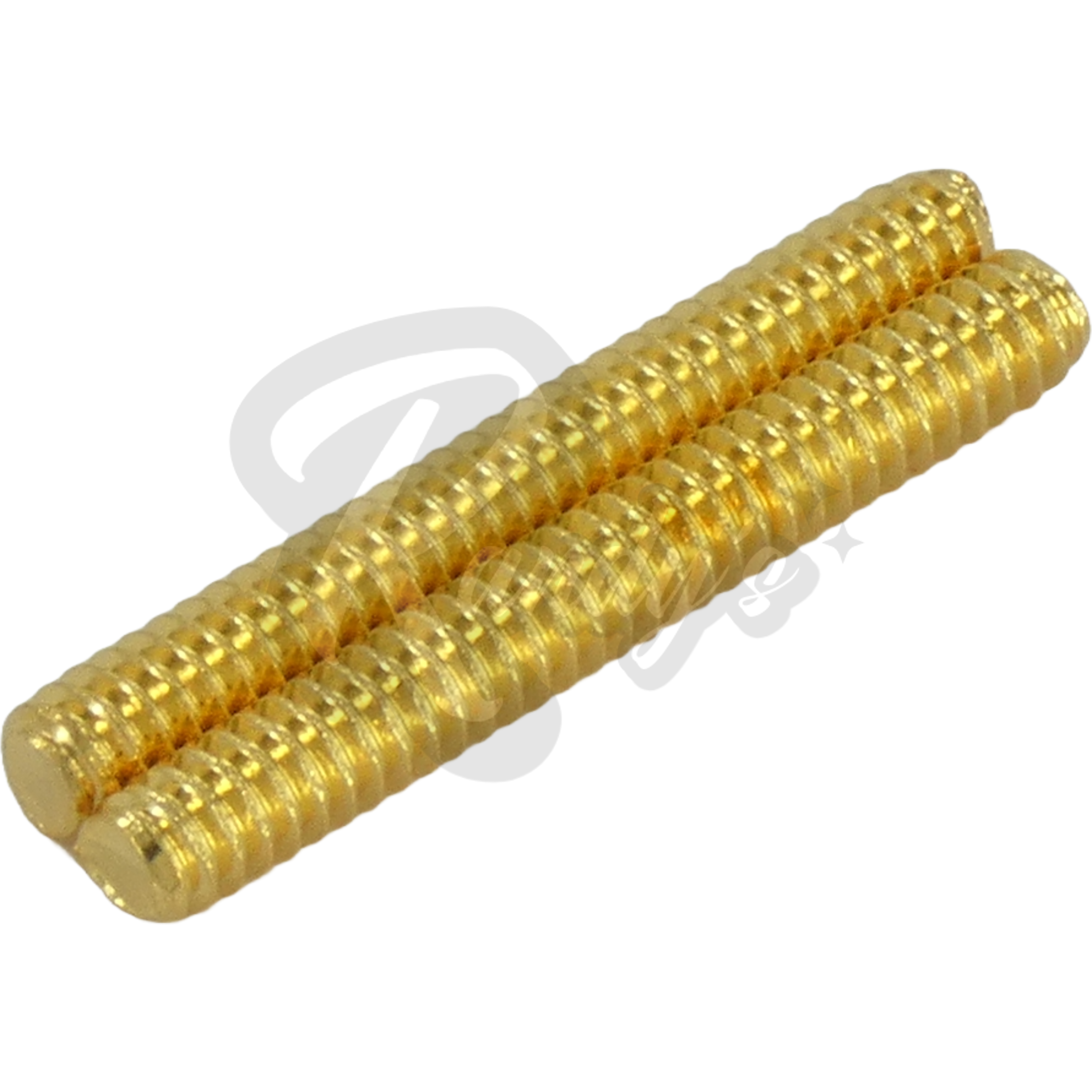 ABR-1 Thumbwheel Bridge Posts (Brass) - Fits Gibson® - Randy's LLC