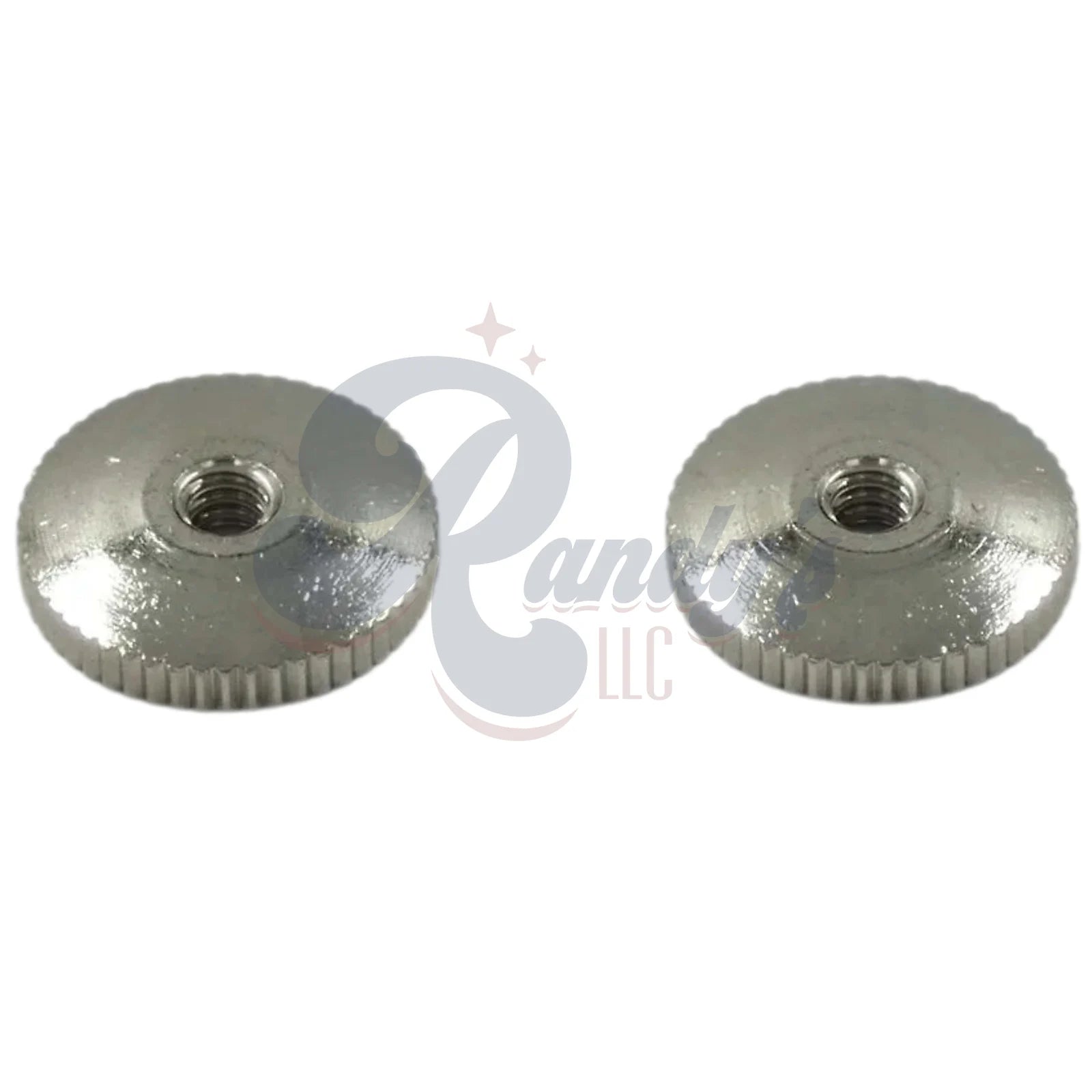 Advanced Plating Inc (API) ABR-1 Bridge Thumbwheels - Domed (2-Pack) - Fits Gibson®