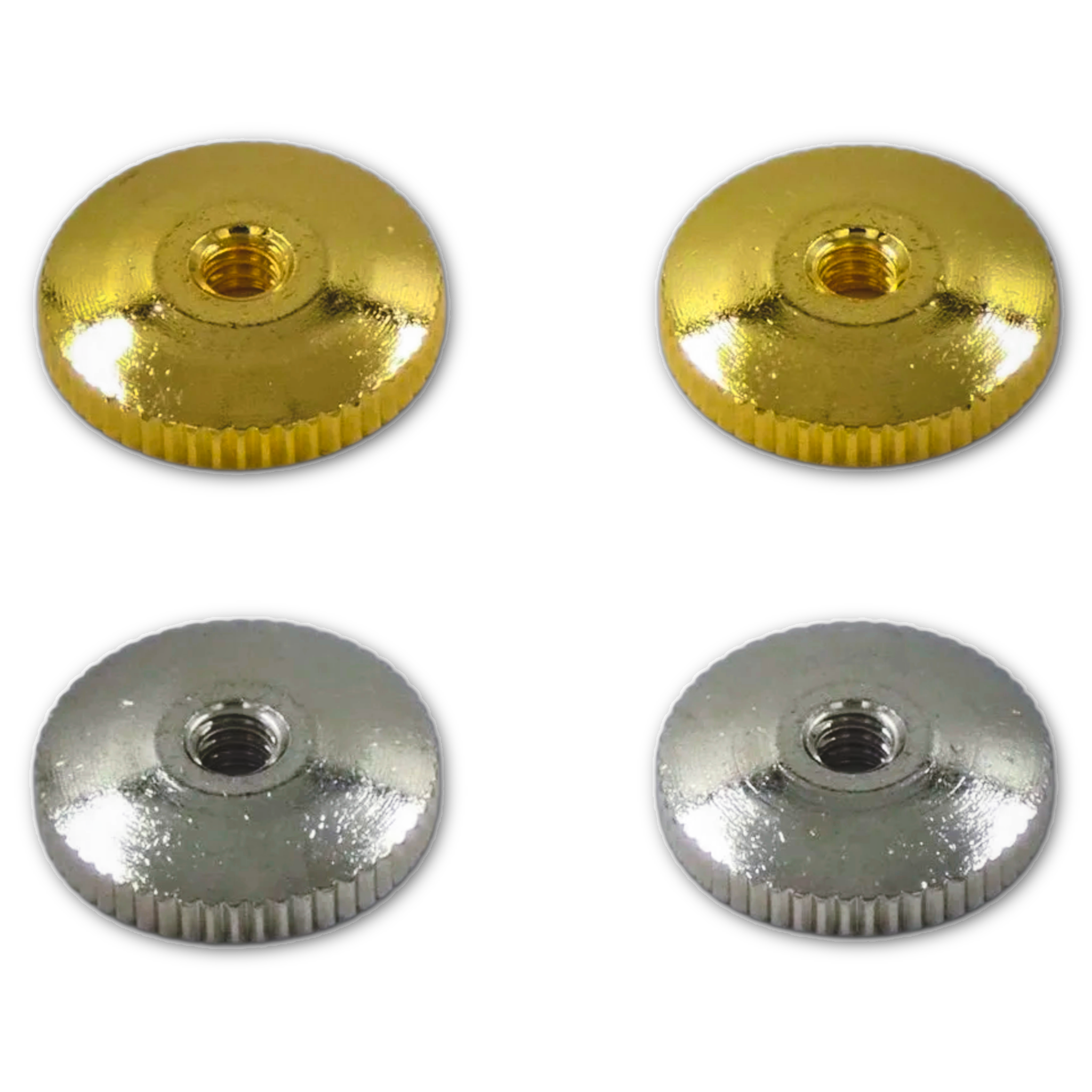 (Contemporary Series) ABR-1 Bridge Post Thumbwheels (Domed) - Fits Gibson® - Randy's LLC