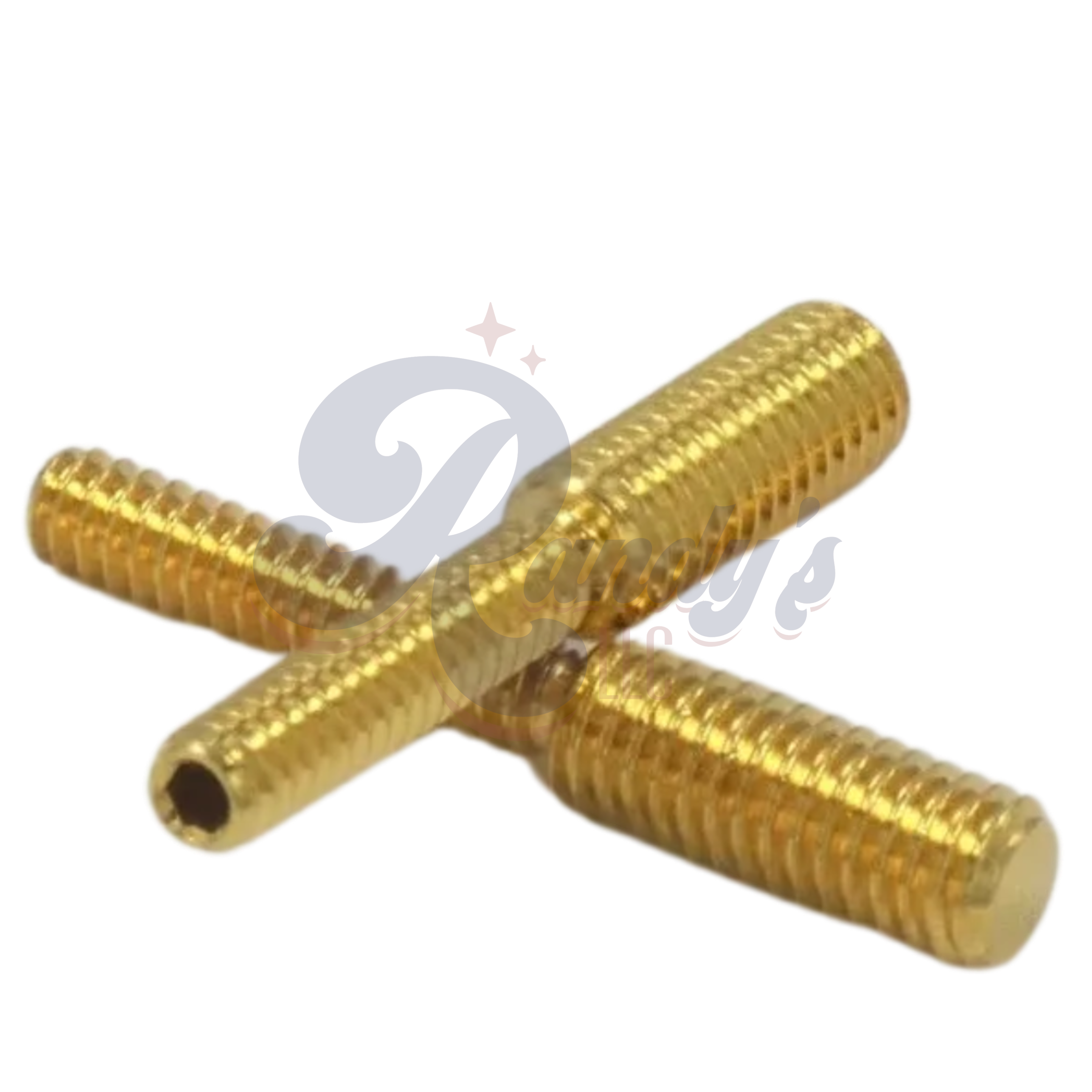 Advanced Plating (Contemporary Series) Nashville Tune-O-Matic to Vintage ABR-1 Conversion Bridge Posts (SAE) - Fits Gibson® - Randy's LLC