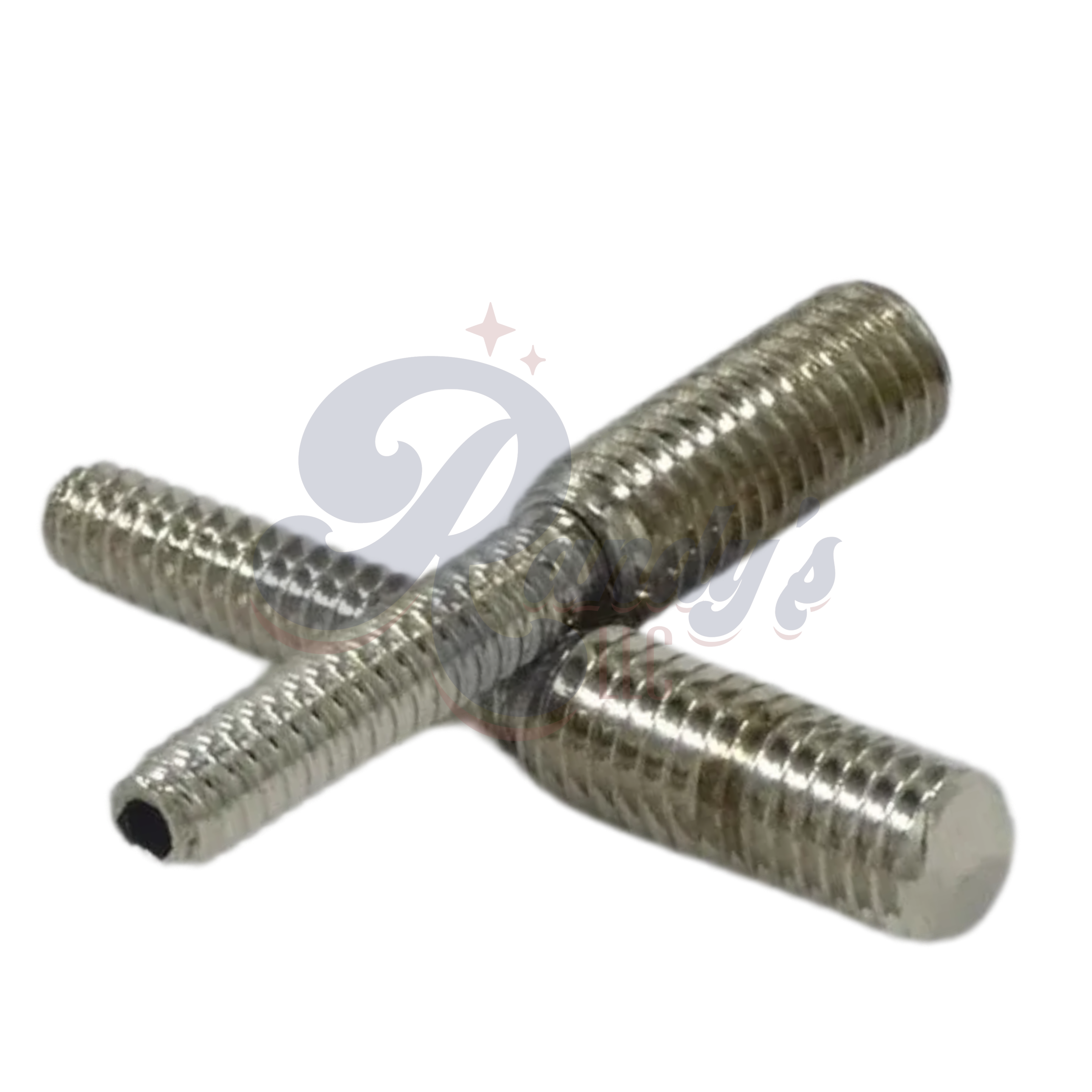 Advanced Plating (Contemporary Series) Nashville Tune-O-Matic to Vintage ABR-1 Conversion Bridge Posts (SAE) - Fits Gibson® - Randy's LLC