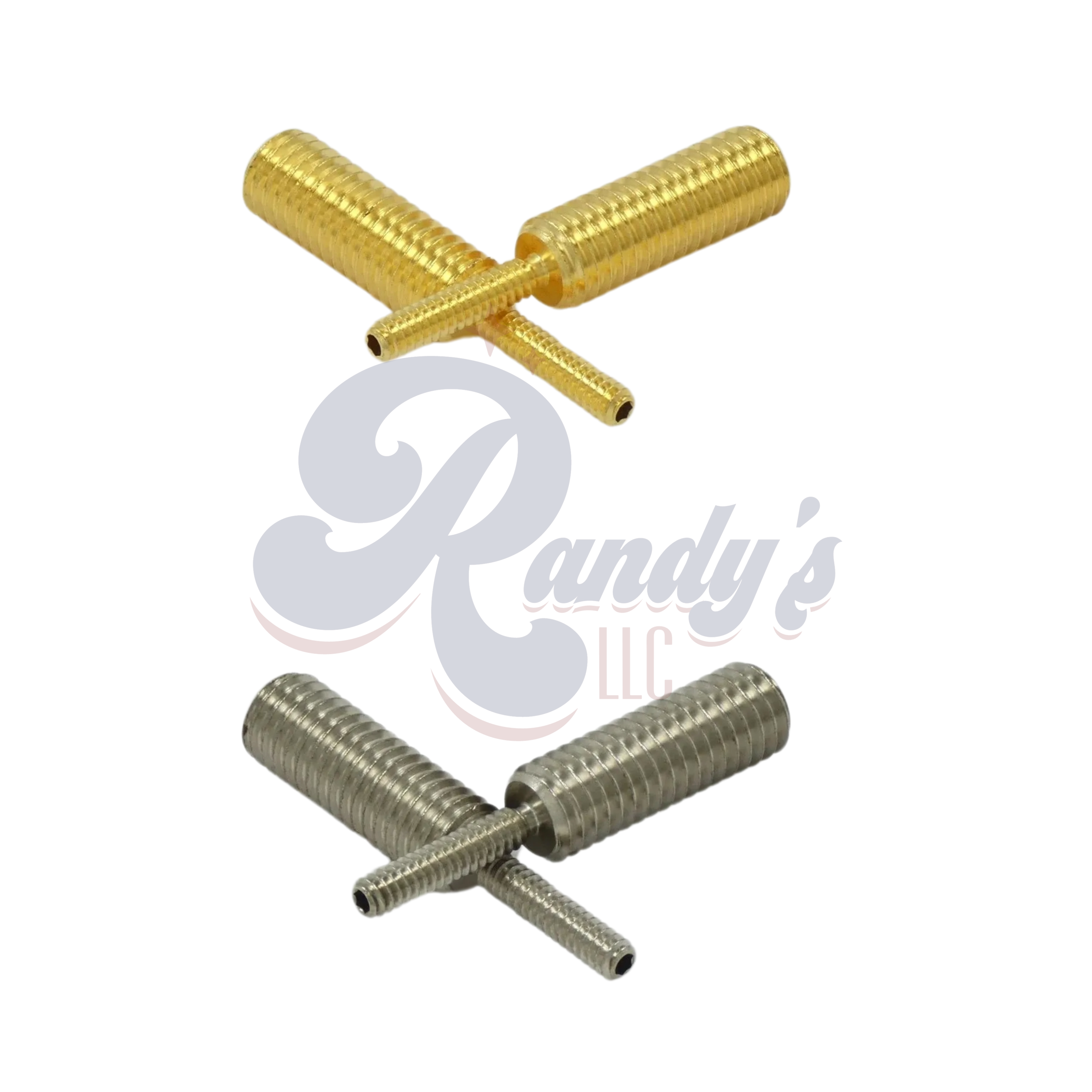 Advanced Plating | Nashville Tune-O-Matic TOM to Vintage ABR-1 Conversion Bridge Posts (METRIC) - Fits Epiphone® - Randy's LLC