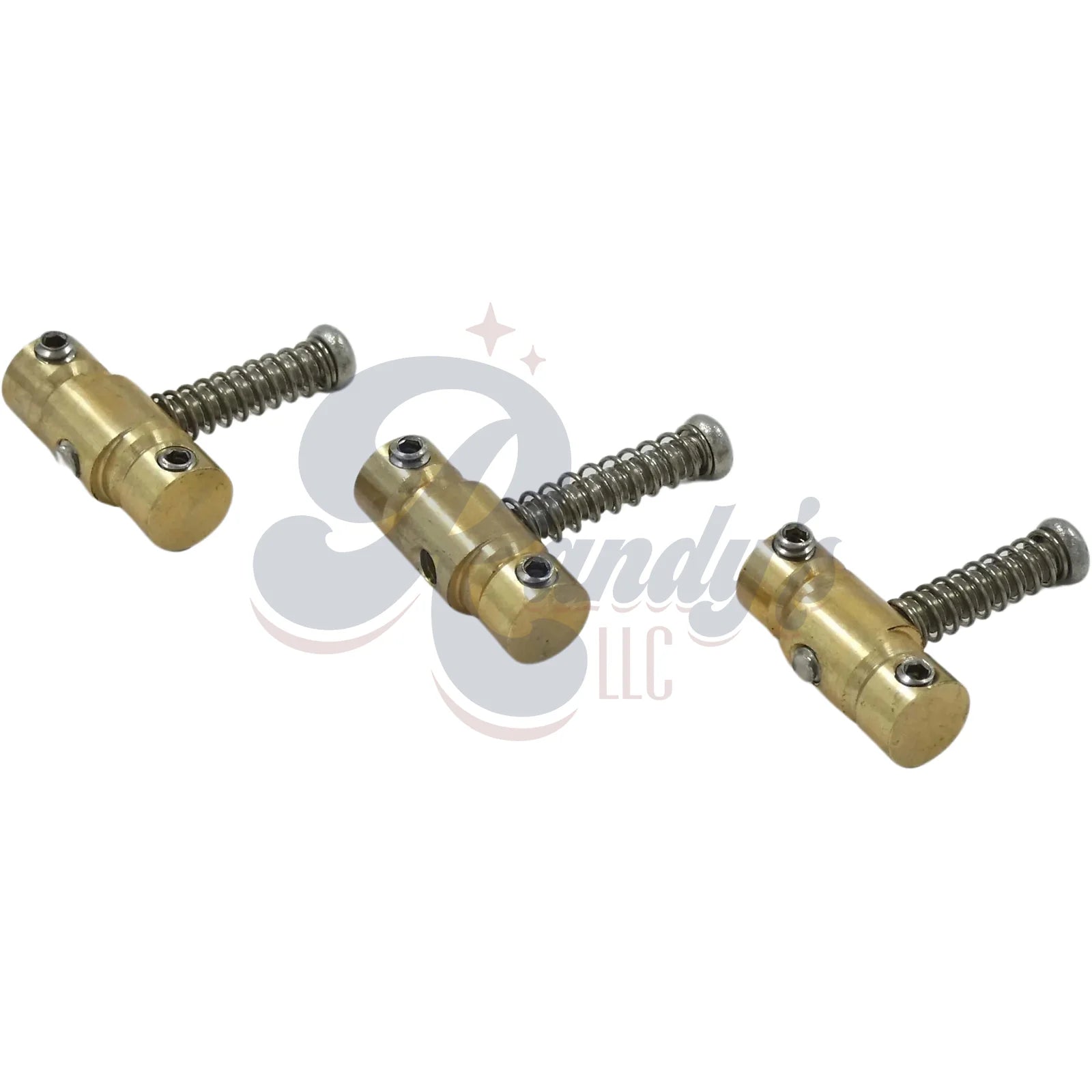 Advanced Plating | Asymmetrical Offset Compensated Telecaster® Saddles (3-Pack) - Fits Fender® CLEARANCE & CLOSEOUT - Randy's LLC