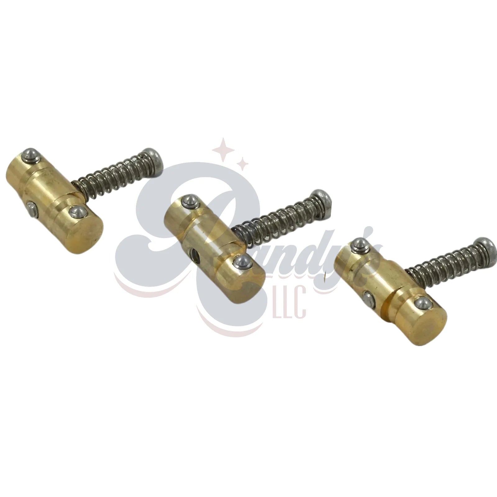 Advanced Plating | Asymmetrical Offset Compensated Telecaster® Saddles (3-Pack) - Fits Fender® CLEARANCE & CLOSEOUT - Randy's LLC