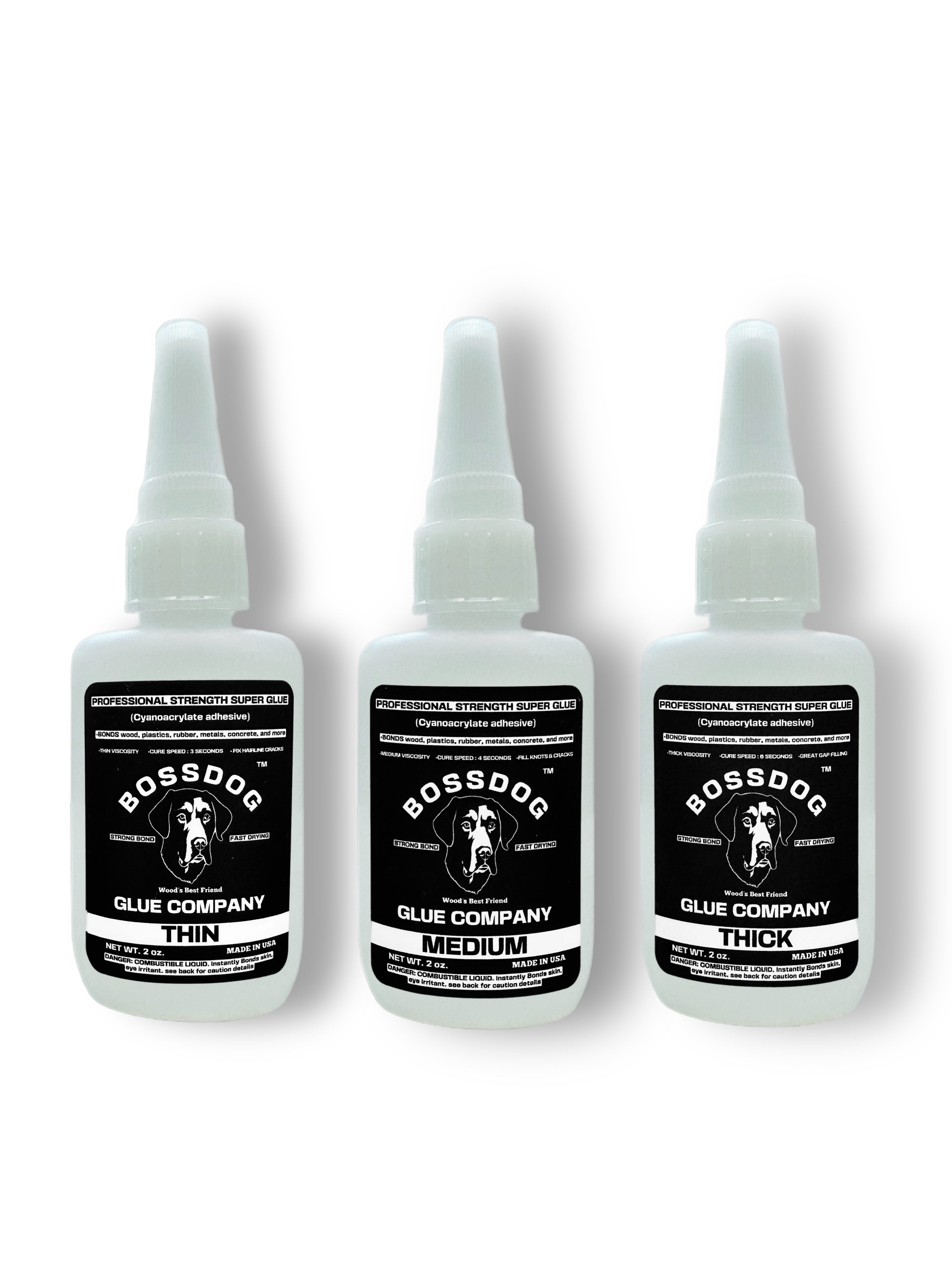 Professional Strength Super CA Glue Triple Dog Deal Multi-Pack - Randy's LLC