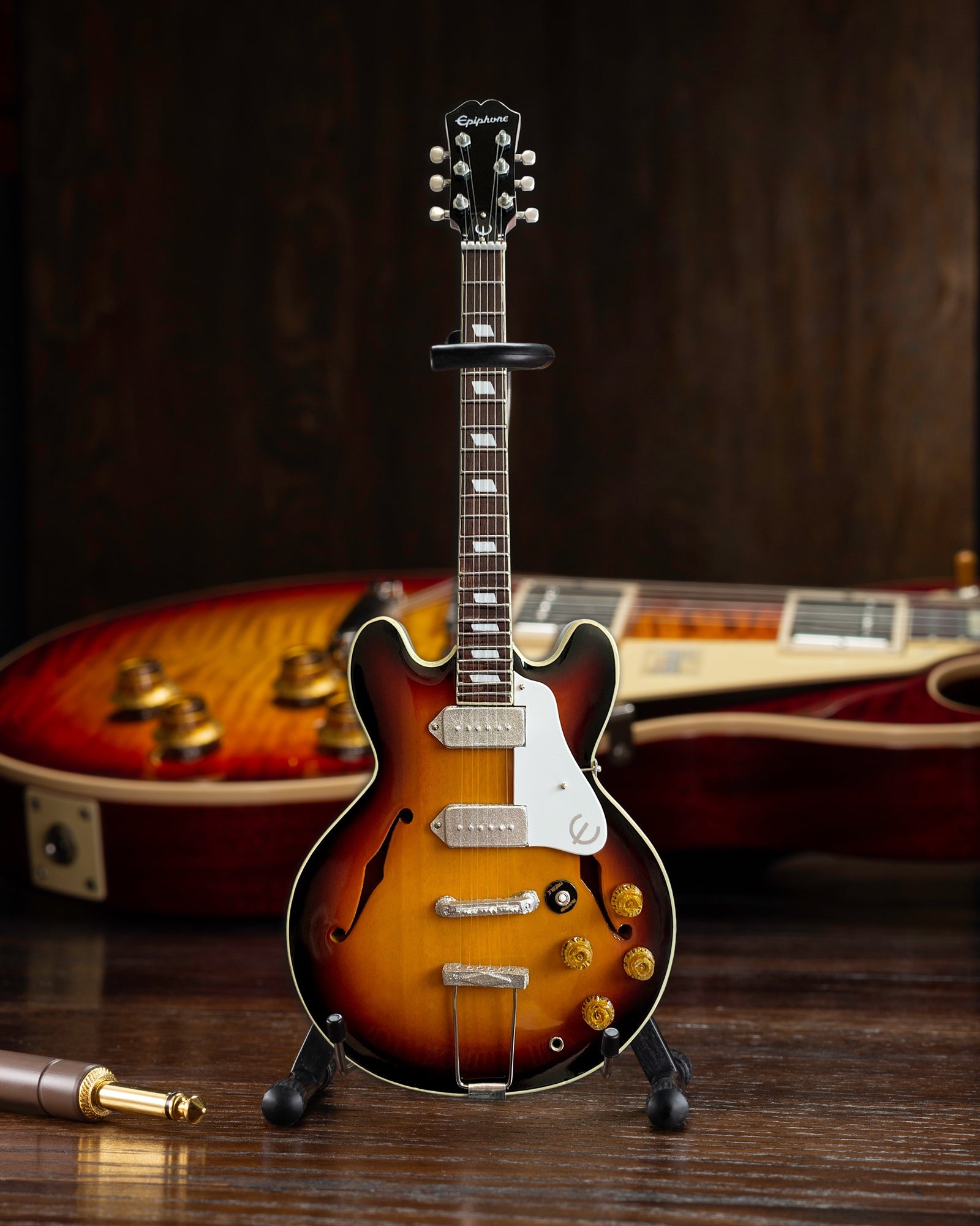Epiphone 1965 Casino Sunburst 1:4 Scale Miniature Guitar Model - Randy's LLC
