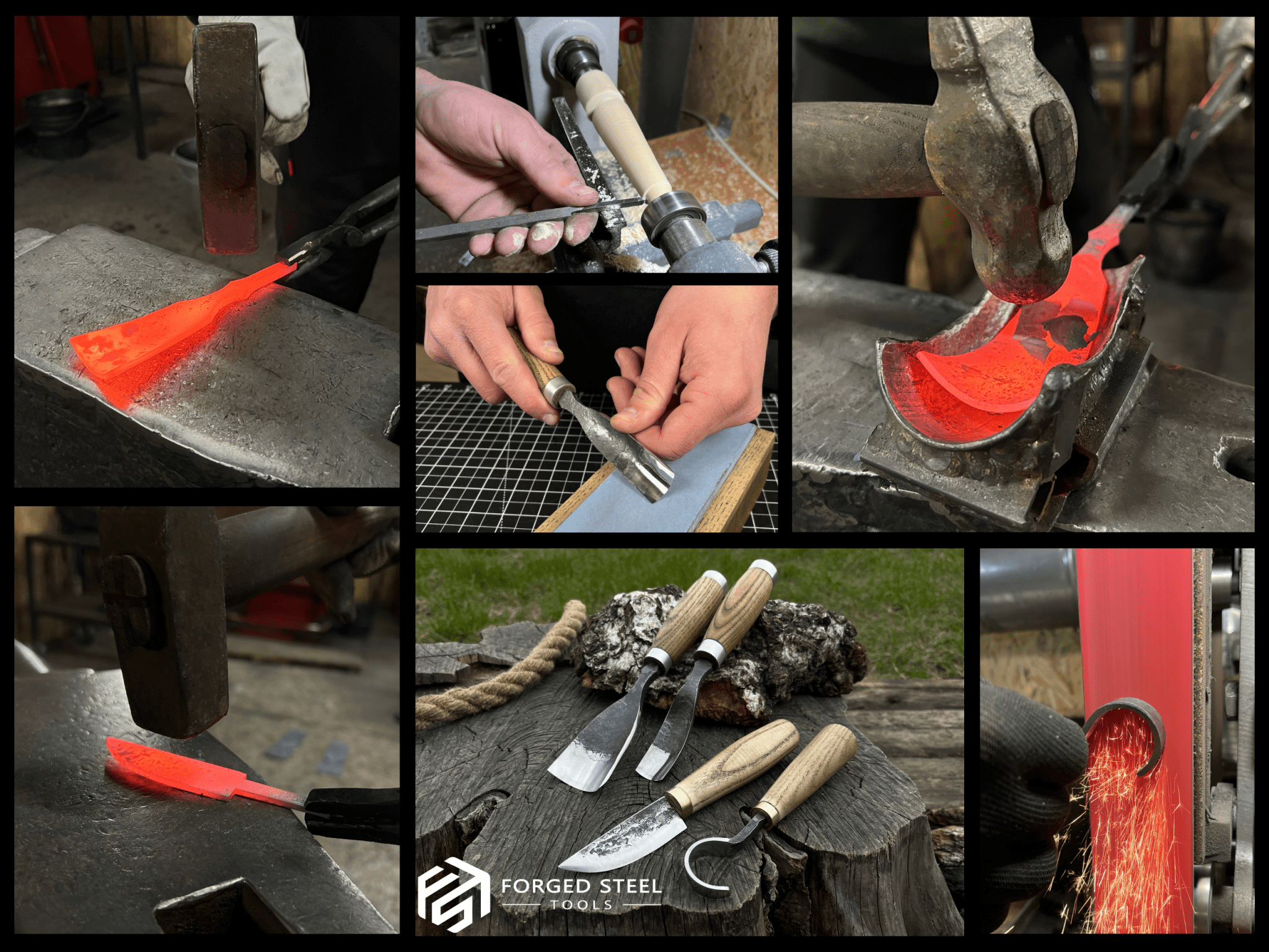 4-Piece Wood Carving Tool Set - Randy's LLC