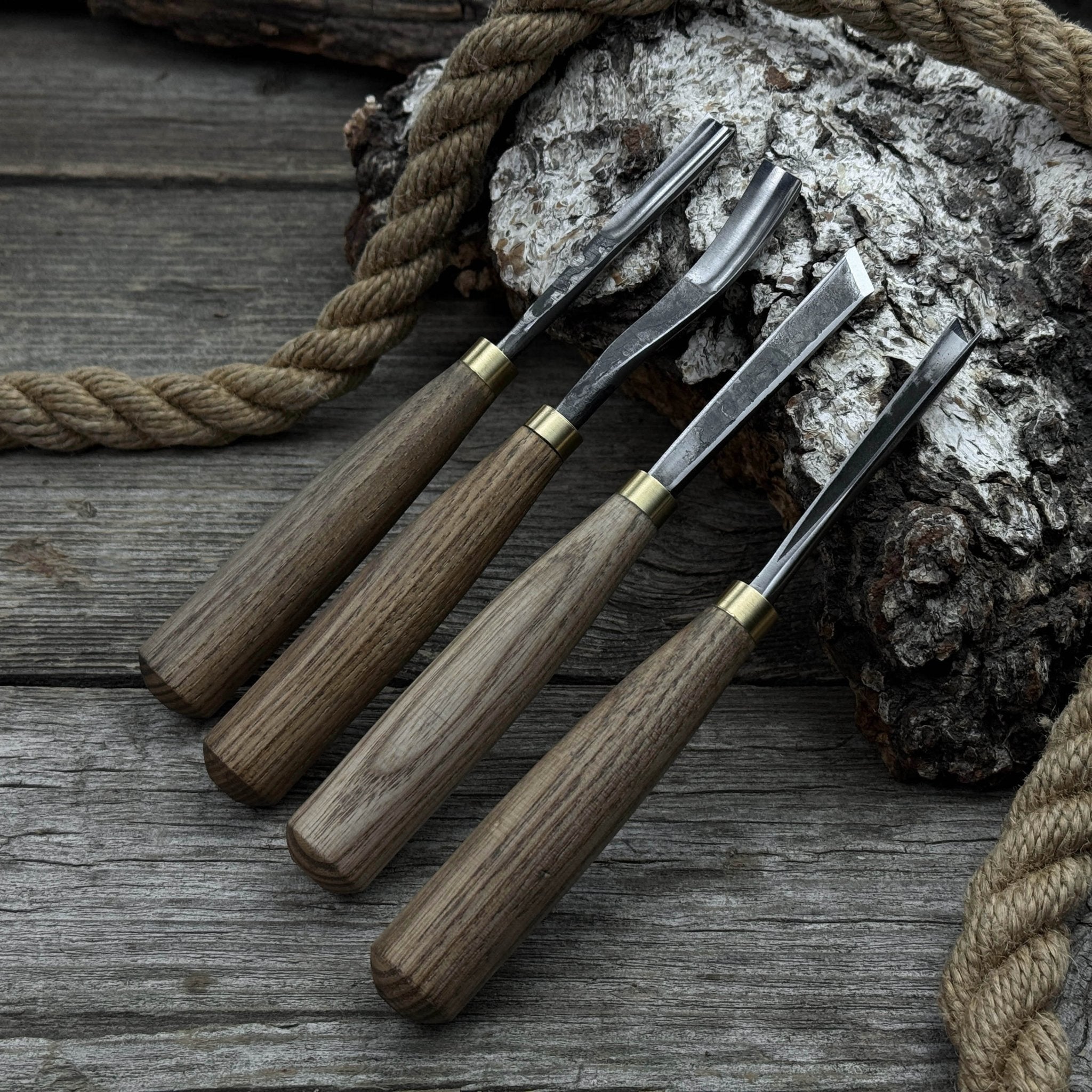 4-Piece Wood Carving Chisel & Gouge Set - Randy's LLC