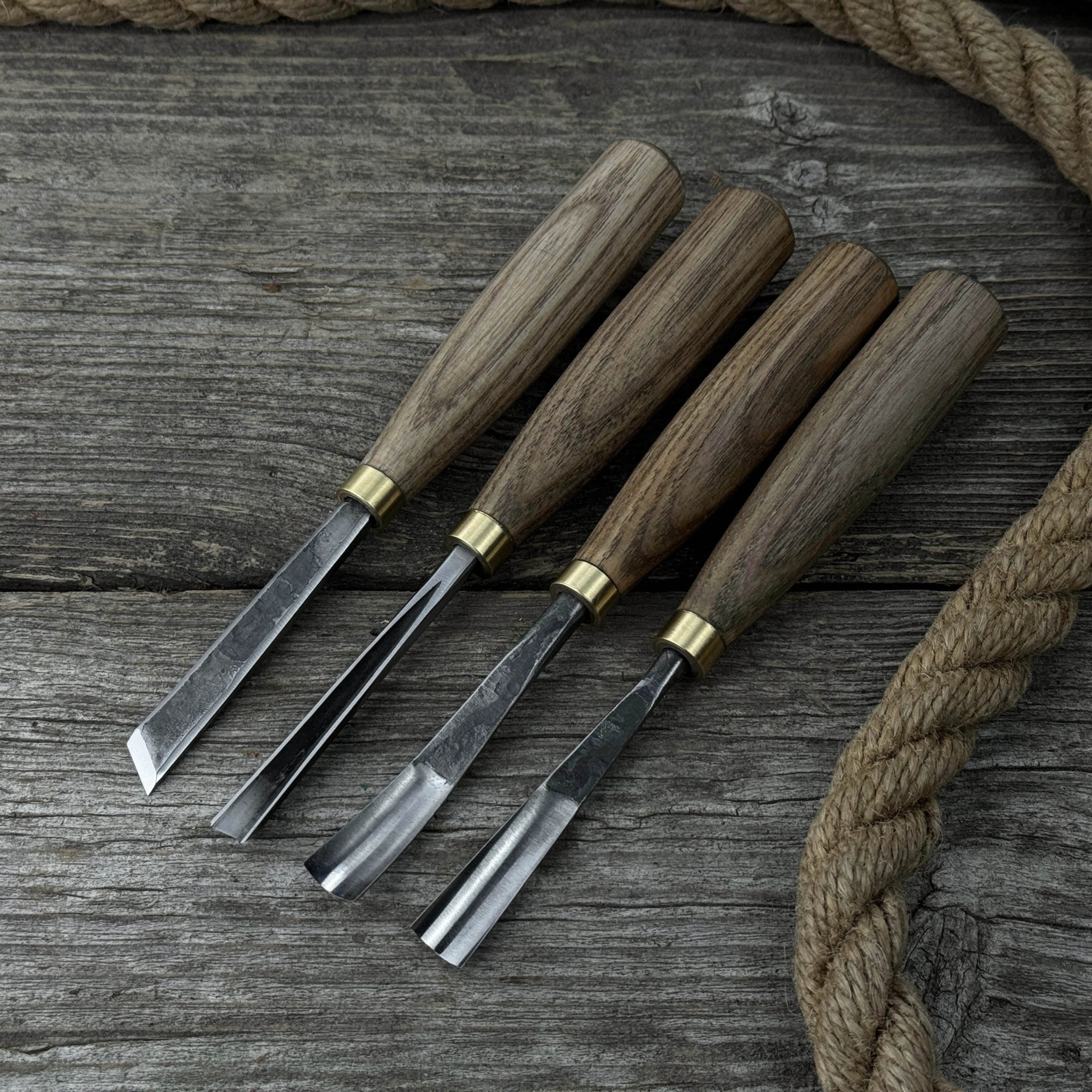 4-Piece Wood Carving Chisel & Gouge Set - Randy's LLC