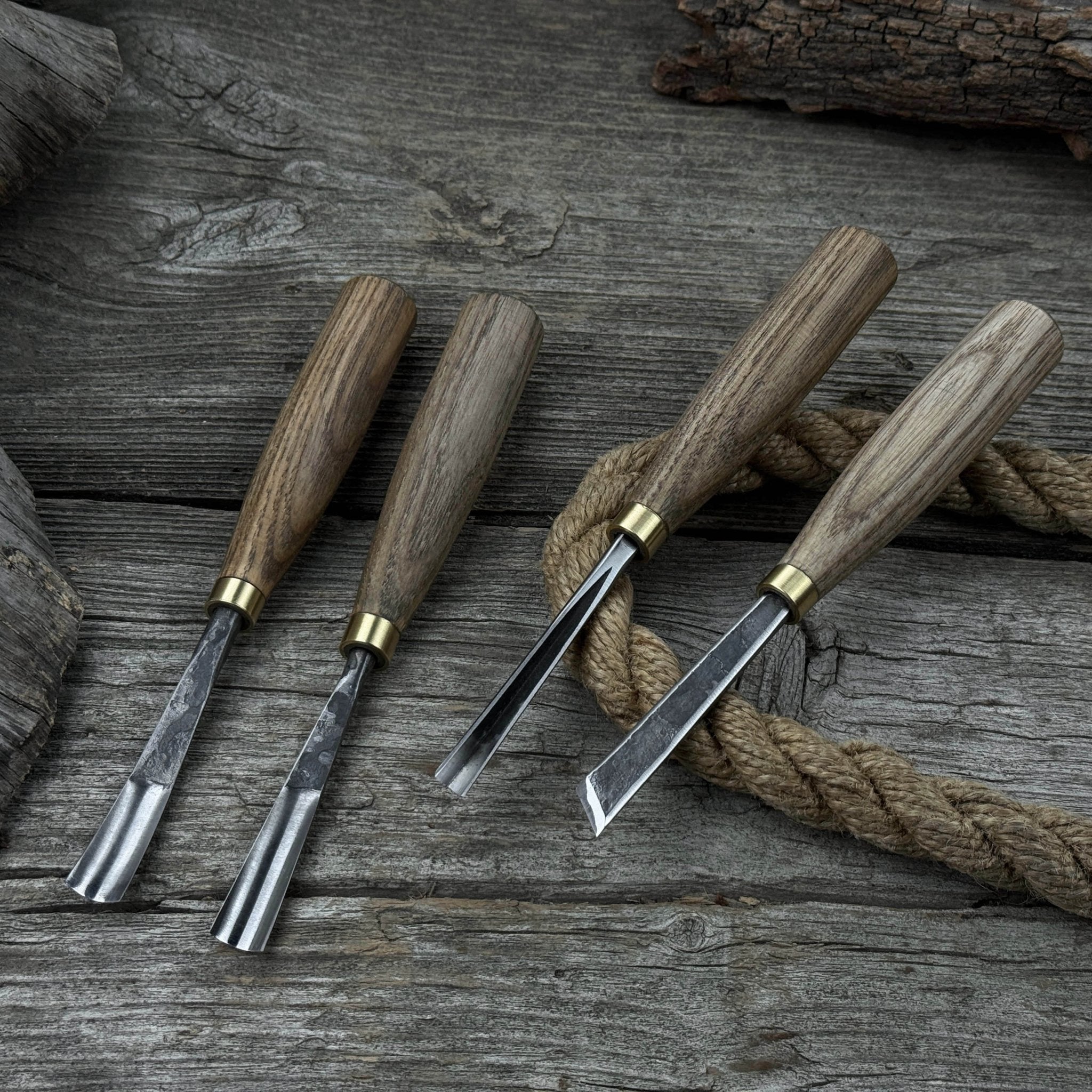 4-Piece Wood Carving Chisel & Gouge Set - Randy's LLC