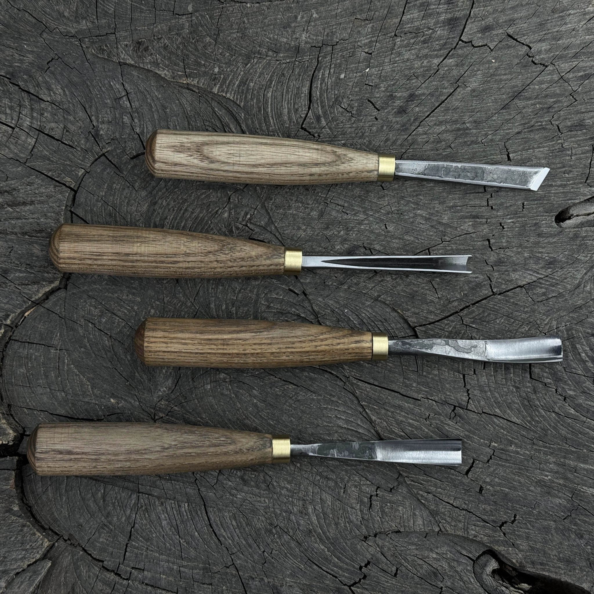 4-Piece Wood Carving Chisel & Gouge Set - Randy's LLC
