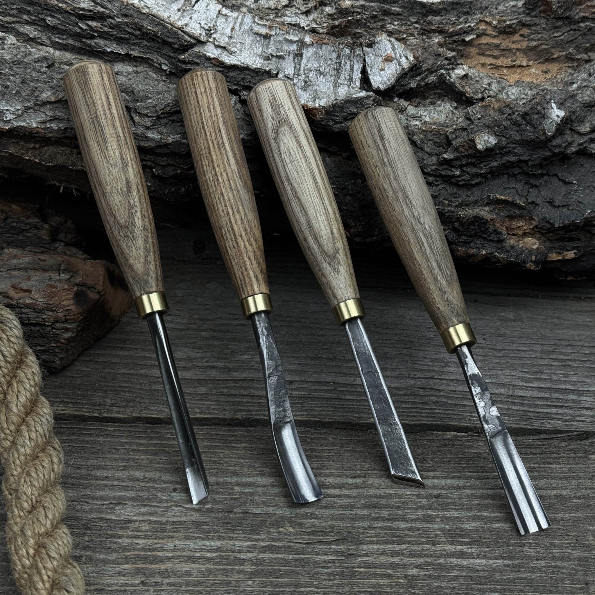 4-Piece Wood Carving Chisel & Gouge Set - Randy's LLC