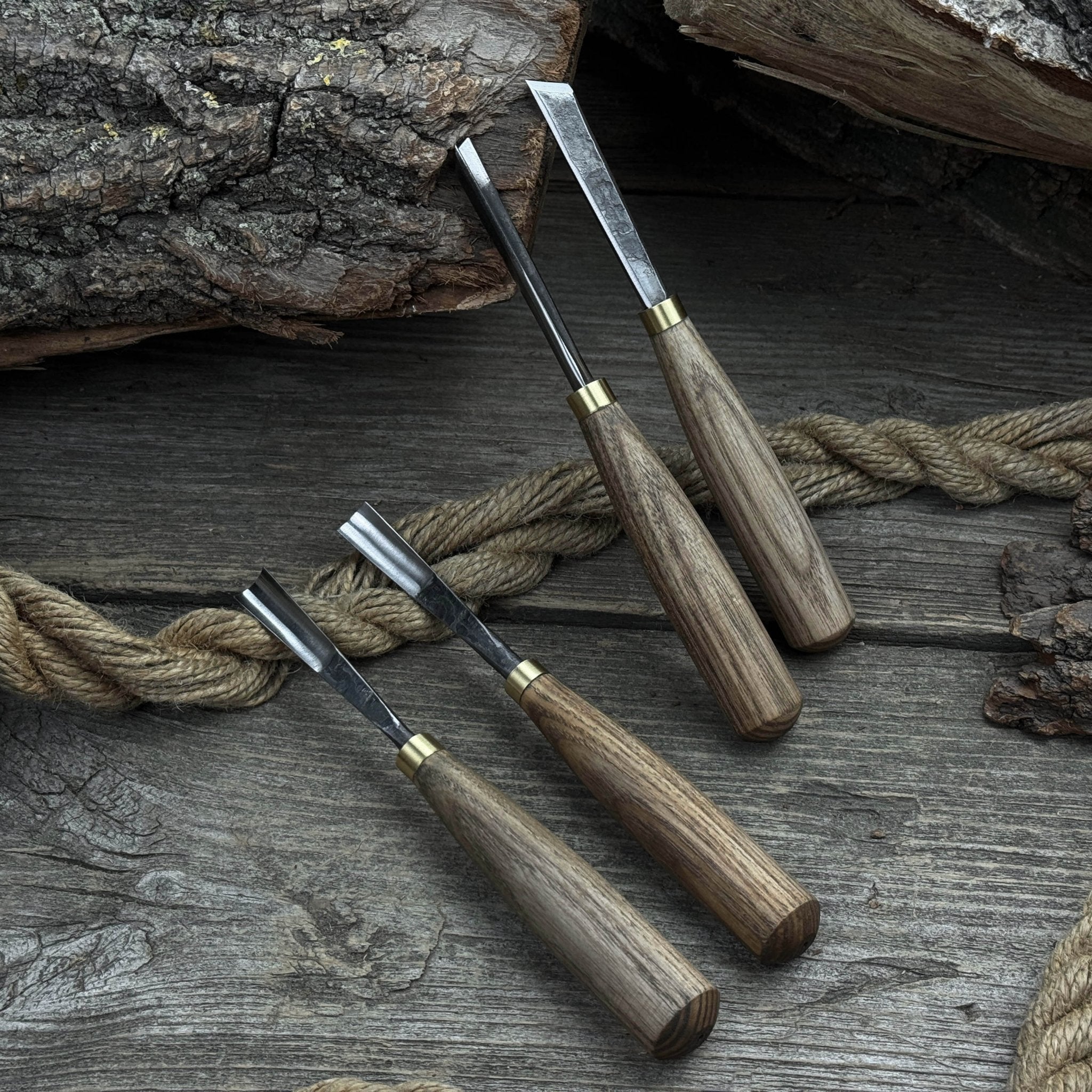 4-Piece Wood Carving Chisel & Gouge Set - Randy's LLC