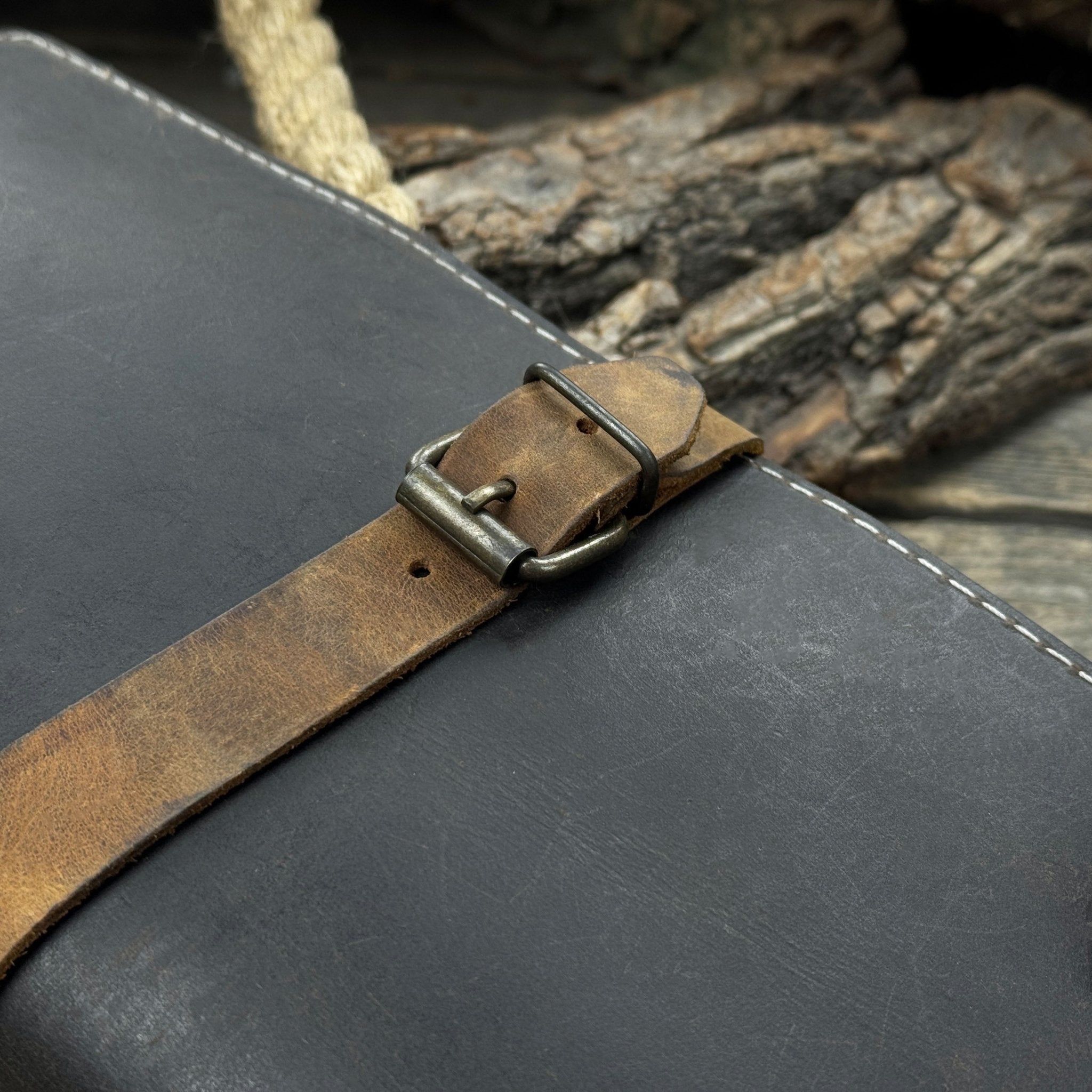 4 Pocket Leather Tool Roll for Carving Tools - Randy's LLC