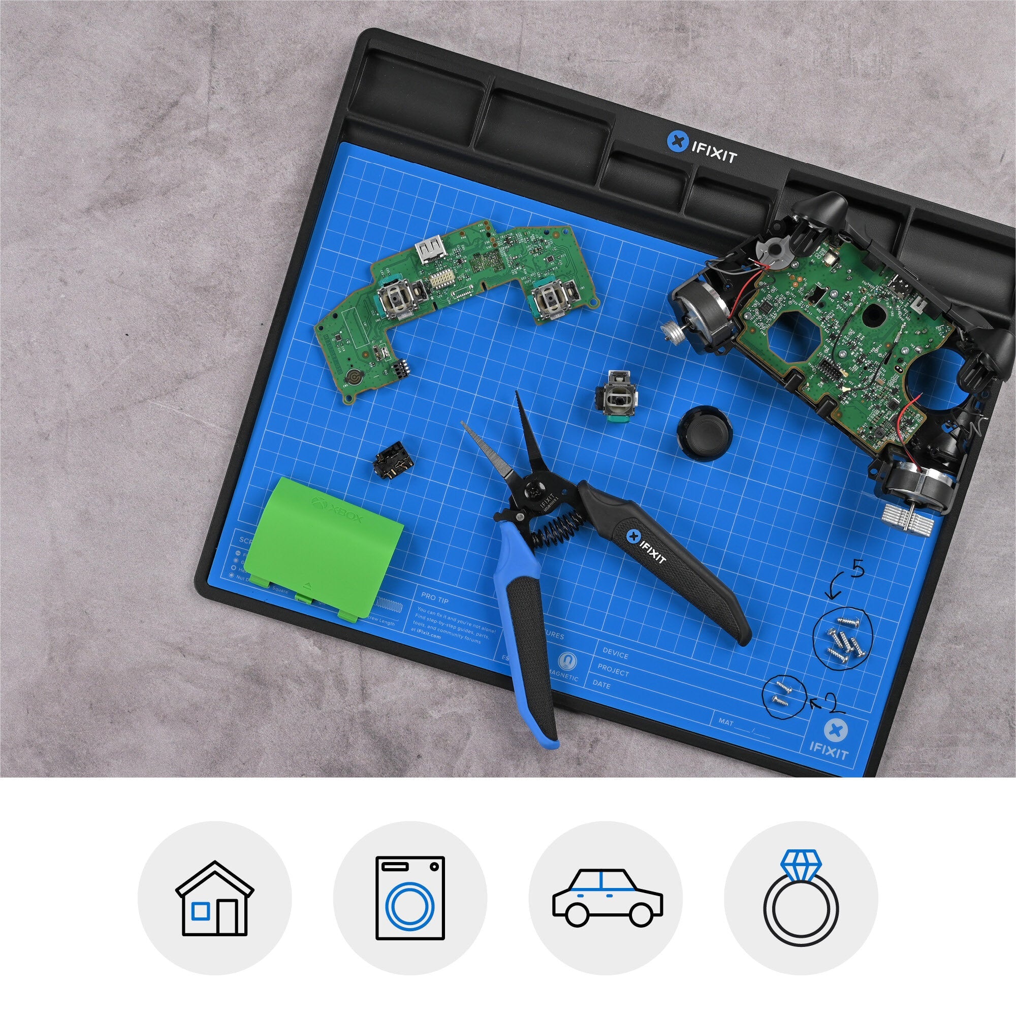 Mandible Needle Nose Pliers for Guitar & Pedal Building - Randy's LLC