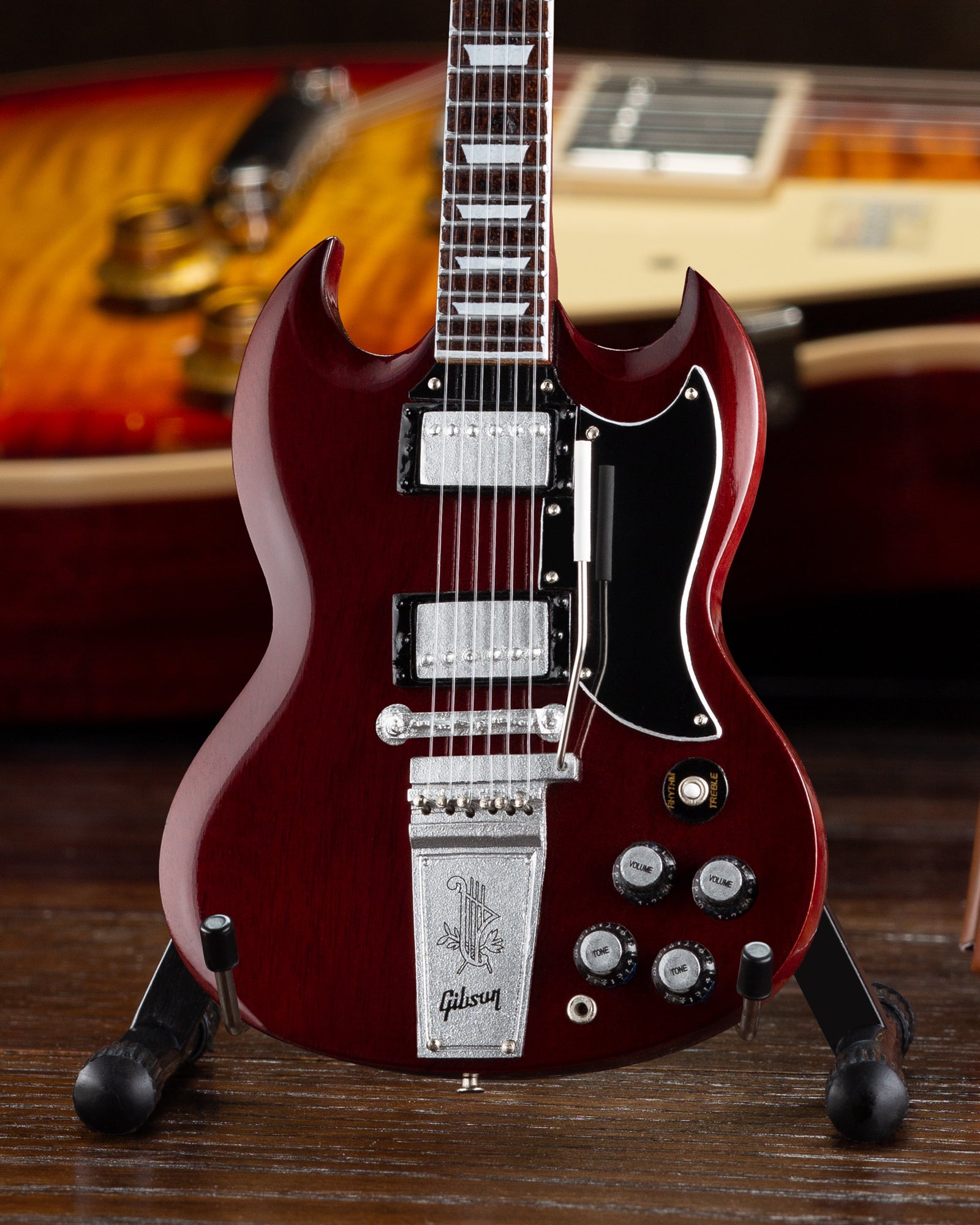 Gibson® '59 Les Paul®, '64 SG® & ES-335 1:4 Scale Mini Guitar Models - Randy's LLC