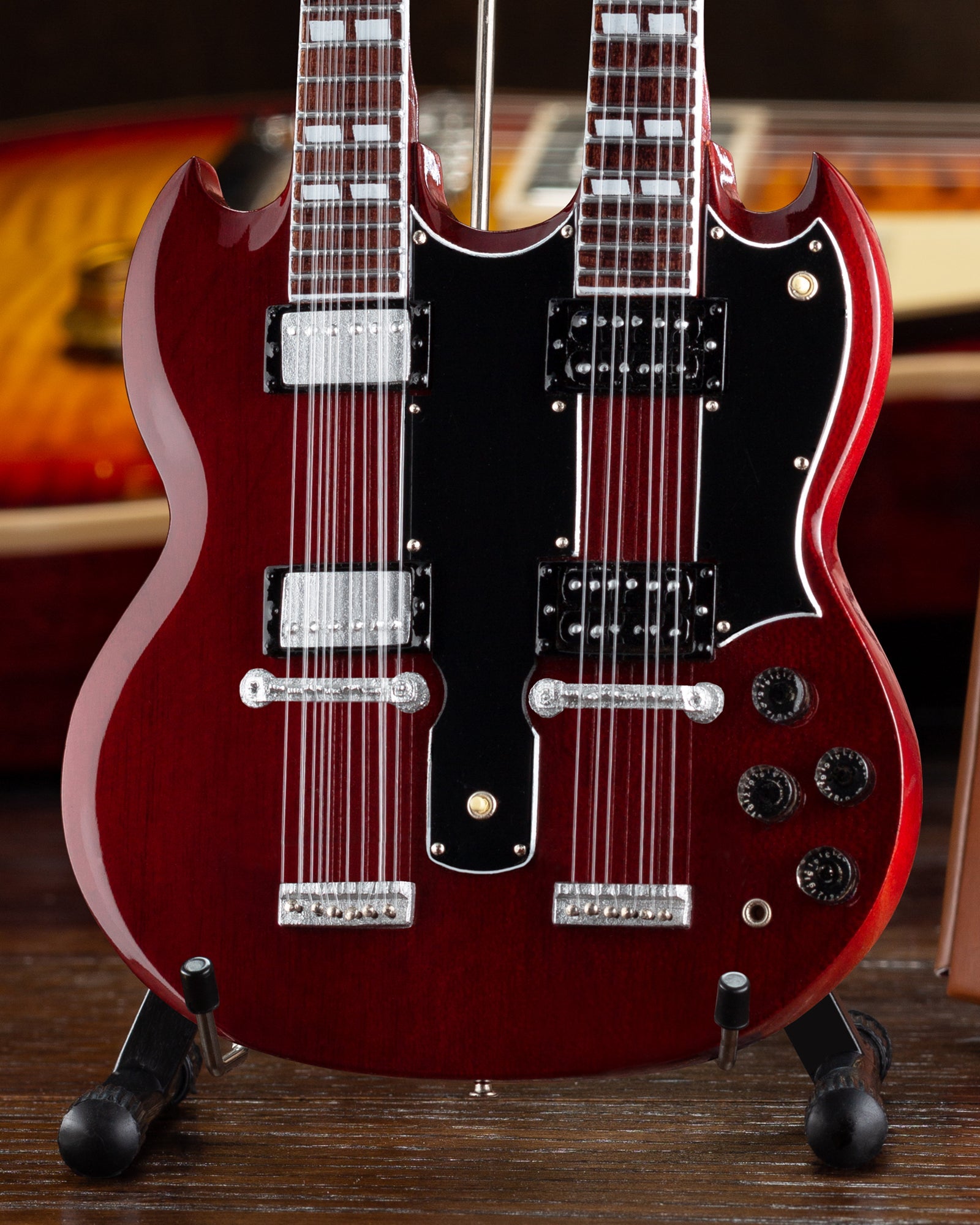 Famous Set of 2 Classic Gibson Mini Guitar Replicas - GG-002 - Randy's LLC