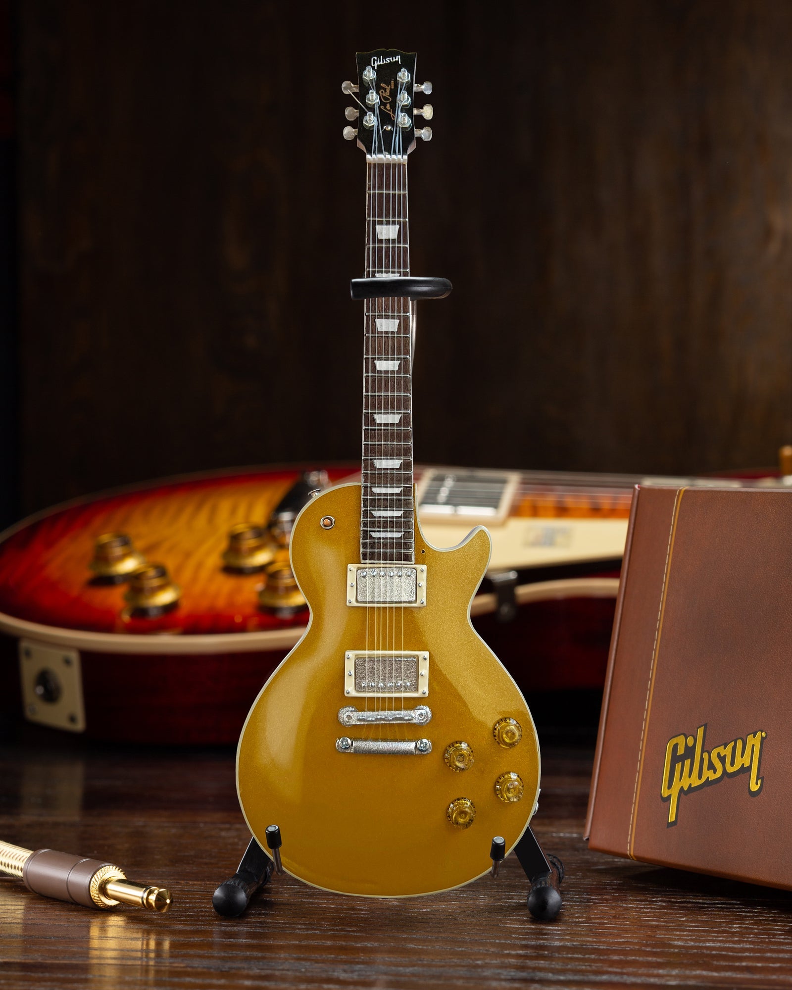 Duane Allman 1957 Gibson Les Paul Goldtop Mini Guitar Model - Randy's LLC