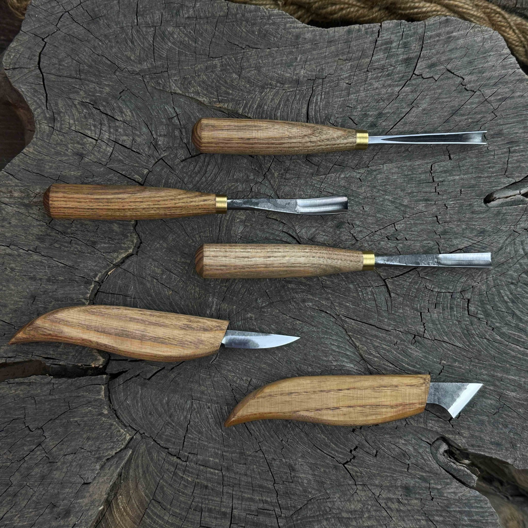 5-Piece Detail Wood Carving Set - Randy's LLC